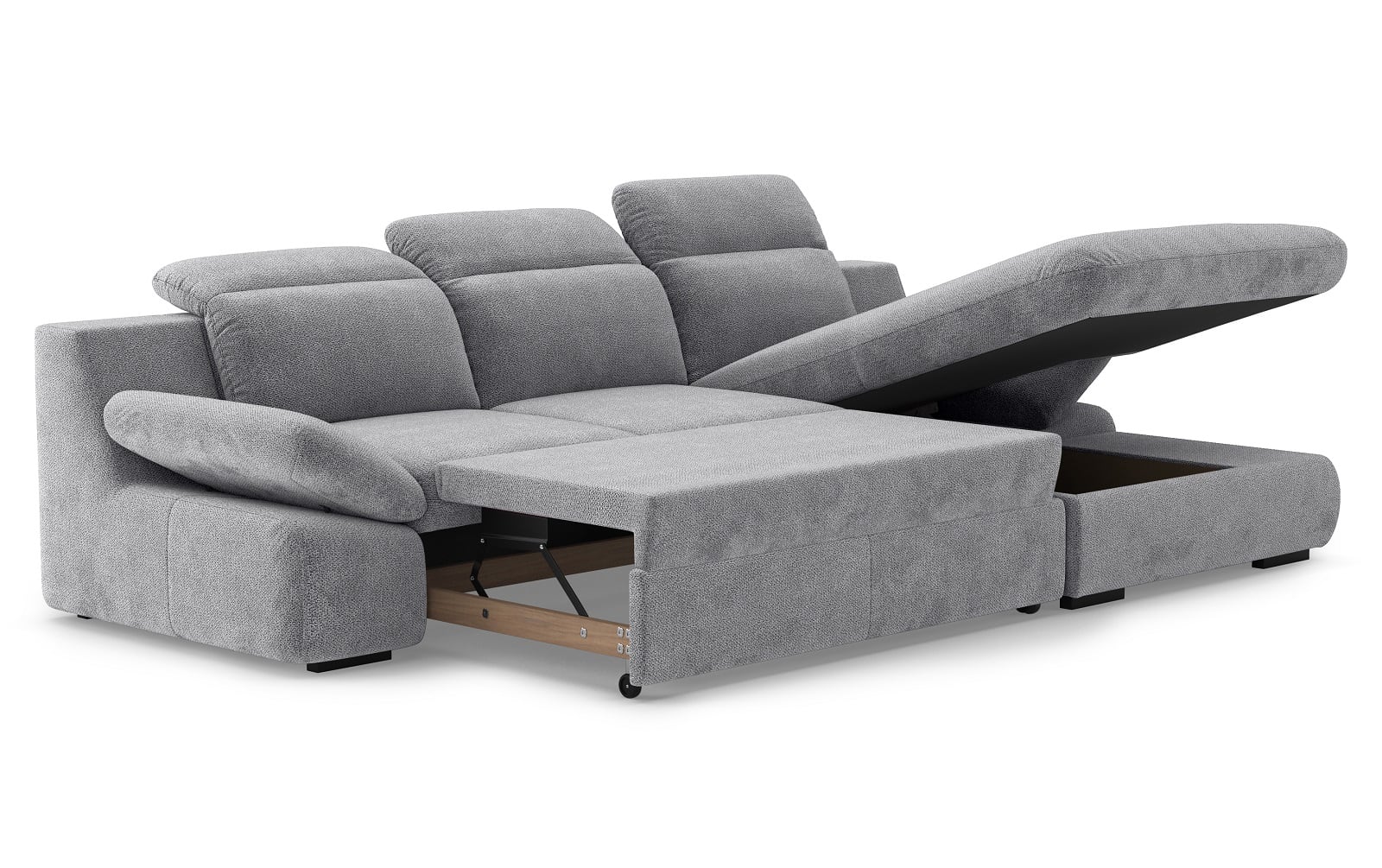 Lorena Ecksofa mit Schlaffunktion und Bettkasten - Cotta Lorena Ecksofa mit Schlaffunktion und Bettkasten - Cotta