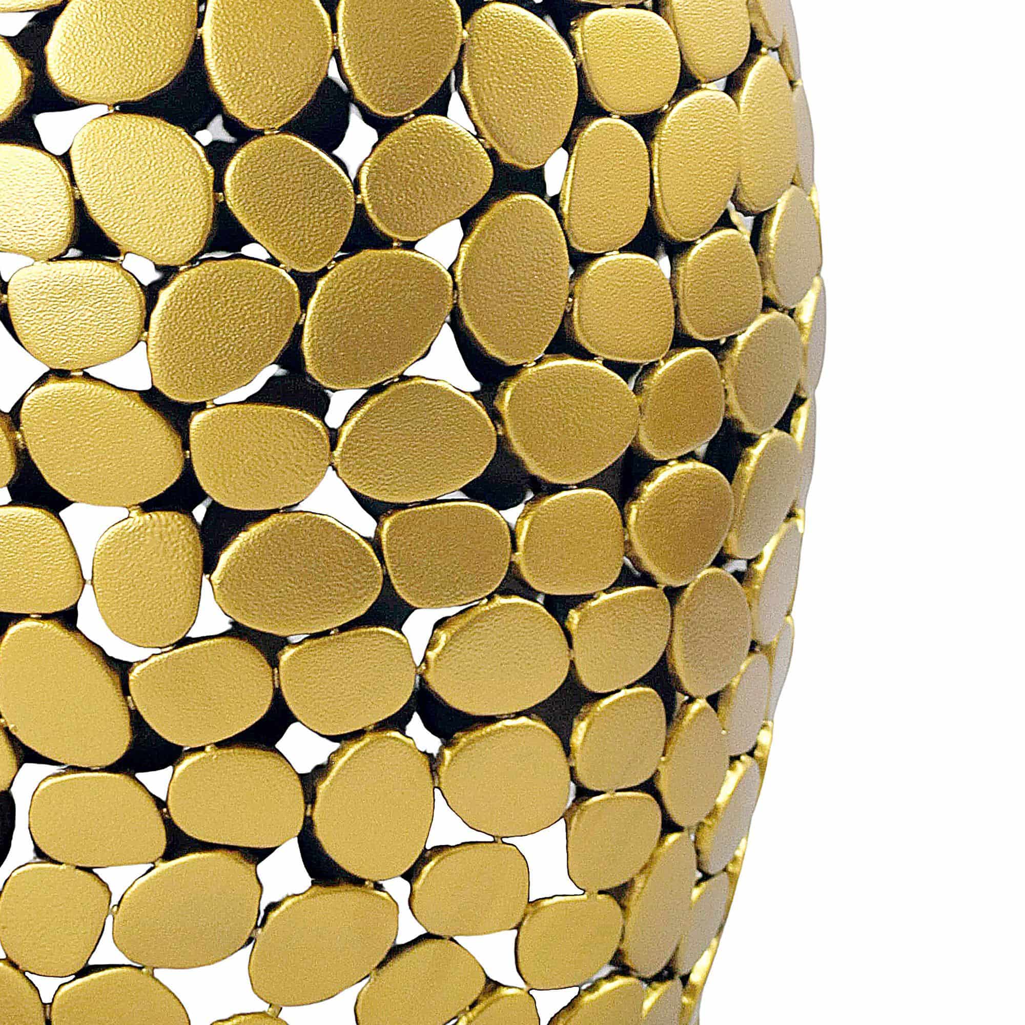 Design Beistelltisch rund 40cm aus Aluminium gold & weißer Marmor Tischplatte – Couchtisch Alu – Metall Wohnzimmertisch Dekotisch Handmade Design Beistelltisch rund 40cm aus Aluminium gold & weißer Marmor Tischplatte – Couchtisch Alu – Metall Wohnzimmertisch Dekotisch Handmade