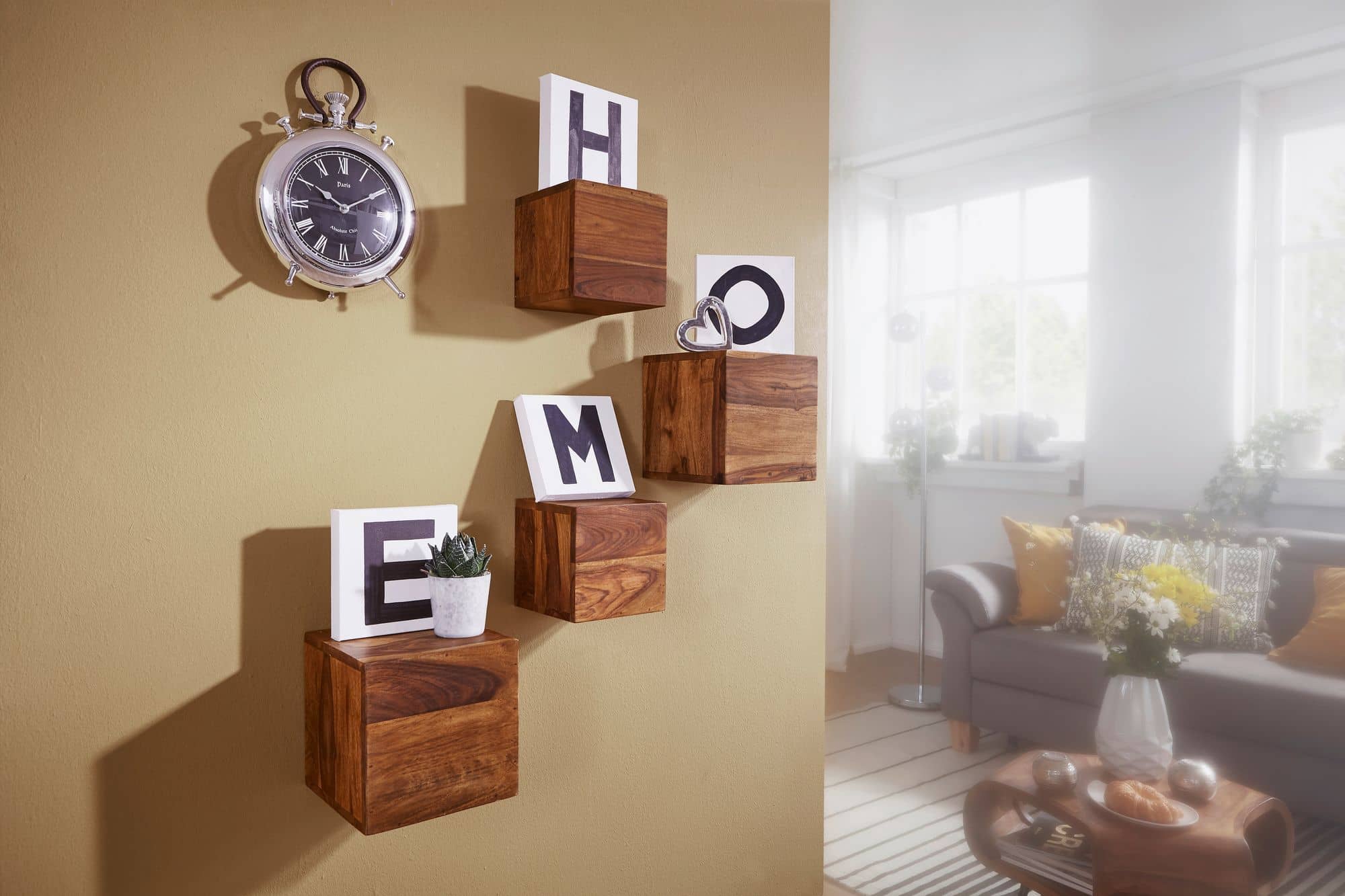 4er Set Wandregale MUMBAI Massivholz Sheesham Holzregal Landhaus-Stil Hängeregal 25cm und 20cm Echt-Holz Wandboard 4er Set Wandregale MUMBAI Massivholz Sheesham Holzregal Landhaus-Stil Hängeregal 25cm und 20cm Echt-Holz Wandboard