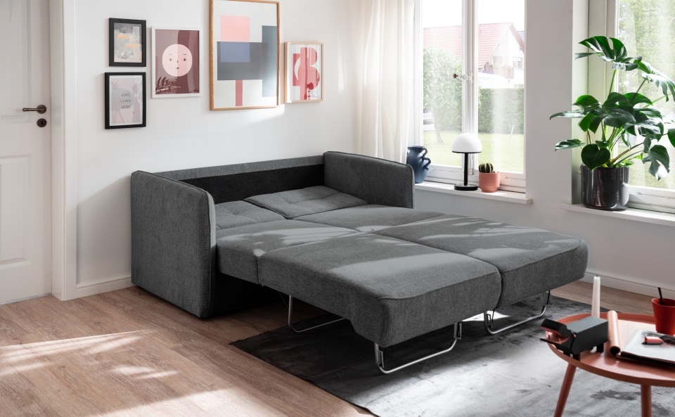 Benformato_Milano_2F_9750-5 Einzelausziehfunktionen im Blick: Anthrazit-Sofa Milano von Benformato