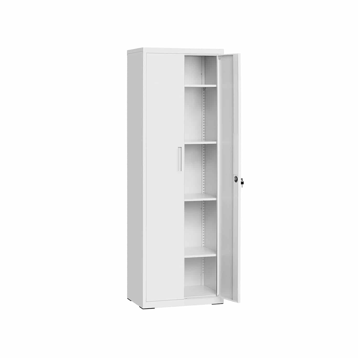 Aktenschrank mit Doppeltüren und 5 Ebenen Aktenschrank mit Doppeltüren und 5 Ebenen