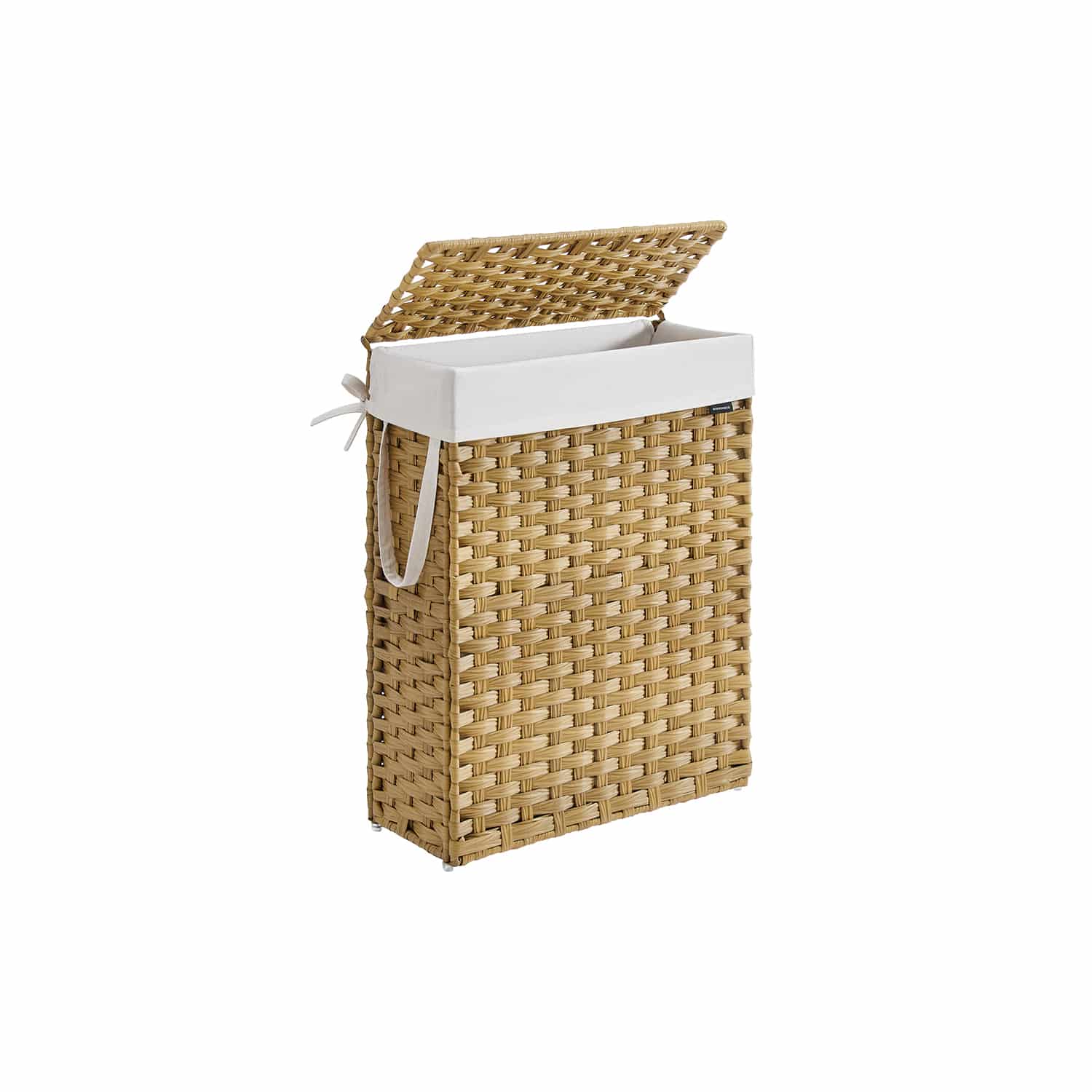 Wäschekorb 55 L aus synthetischem Rattan