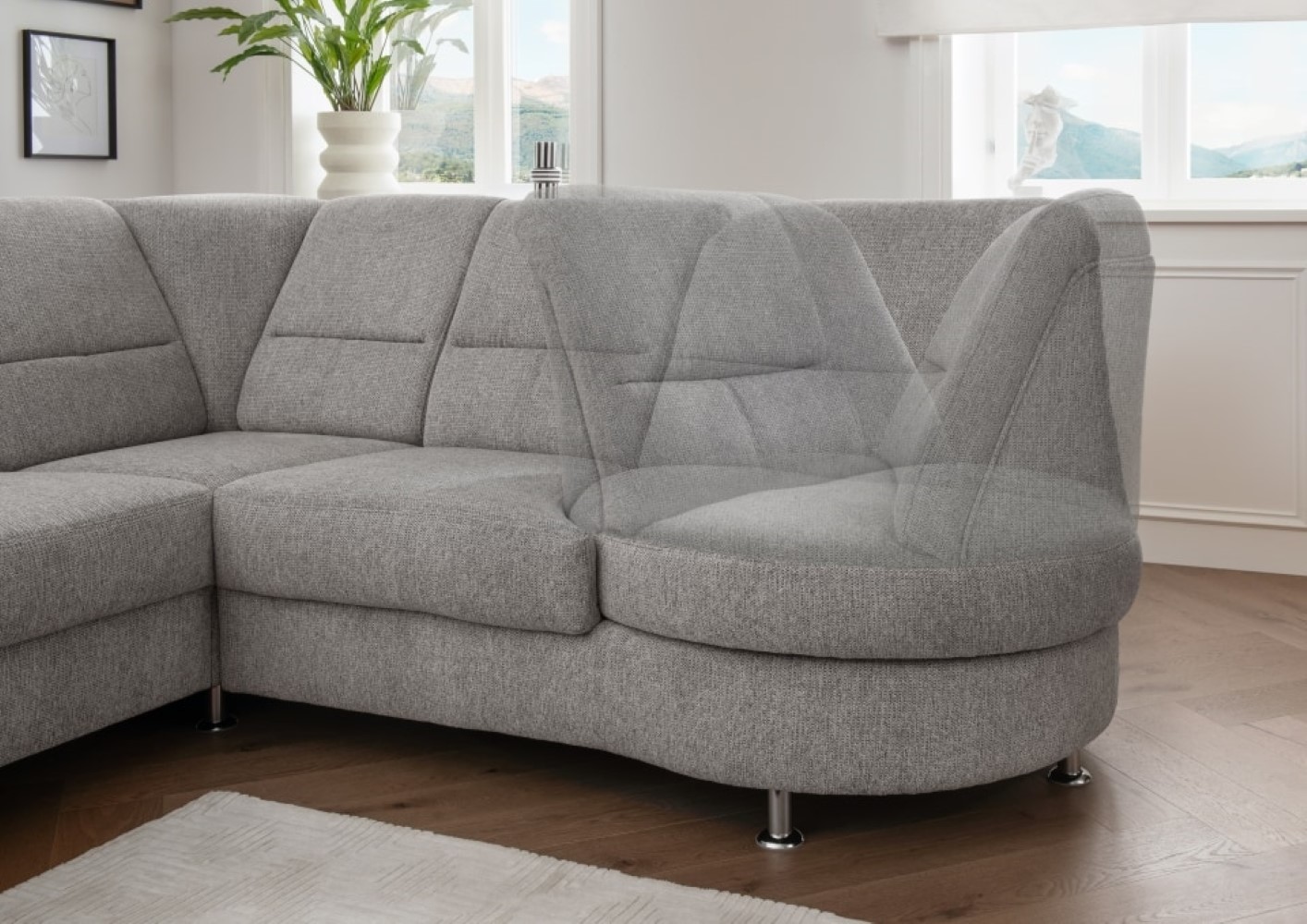 Stylisches Ecksofa Parole von Benformato – Luxus und Komfort für Ihr Wohnzimmer Stylisches Ecksofa Parole von Benformato – Luxus und Komfort für Ihr Wohnzimmer