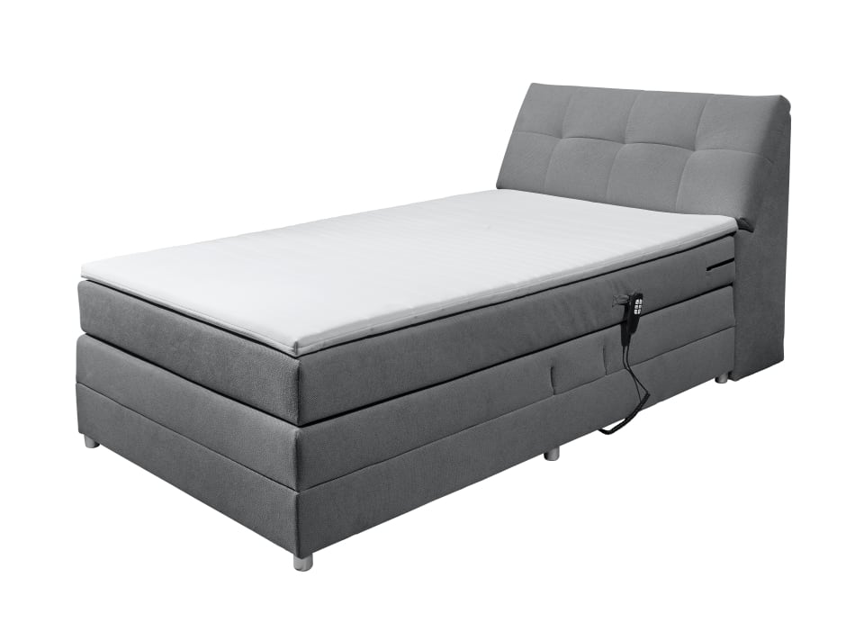 Boxspringbett Toulouse A von Ed Exciting Design Farbe Anthrazit – Motor, Stauraum & Relaxfunktion H2 Boxspringbett Toulouse A von Ed Exciting Design Farbe Anthrazit – Motor, Stauraum & Relaxfunktion H2