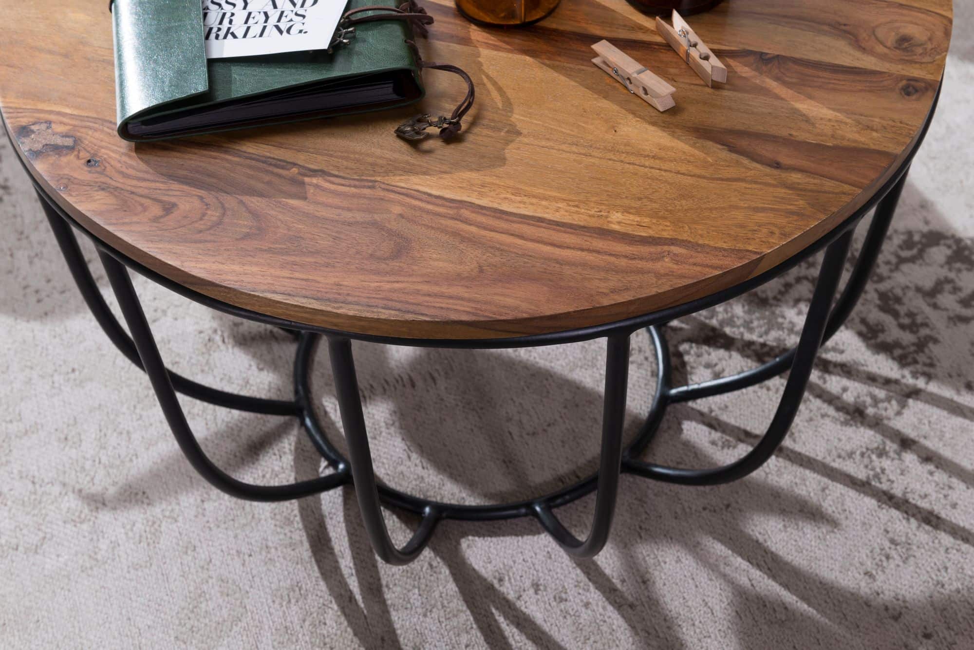 47418-WOHNLING-Couchtisch-60x60x40-cm-Sheesham-WL_4 Couchtisch WL5.677 60 cm – Wohnling Sheesham Korbtisch