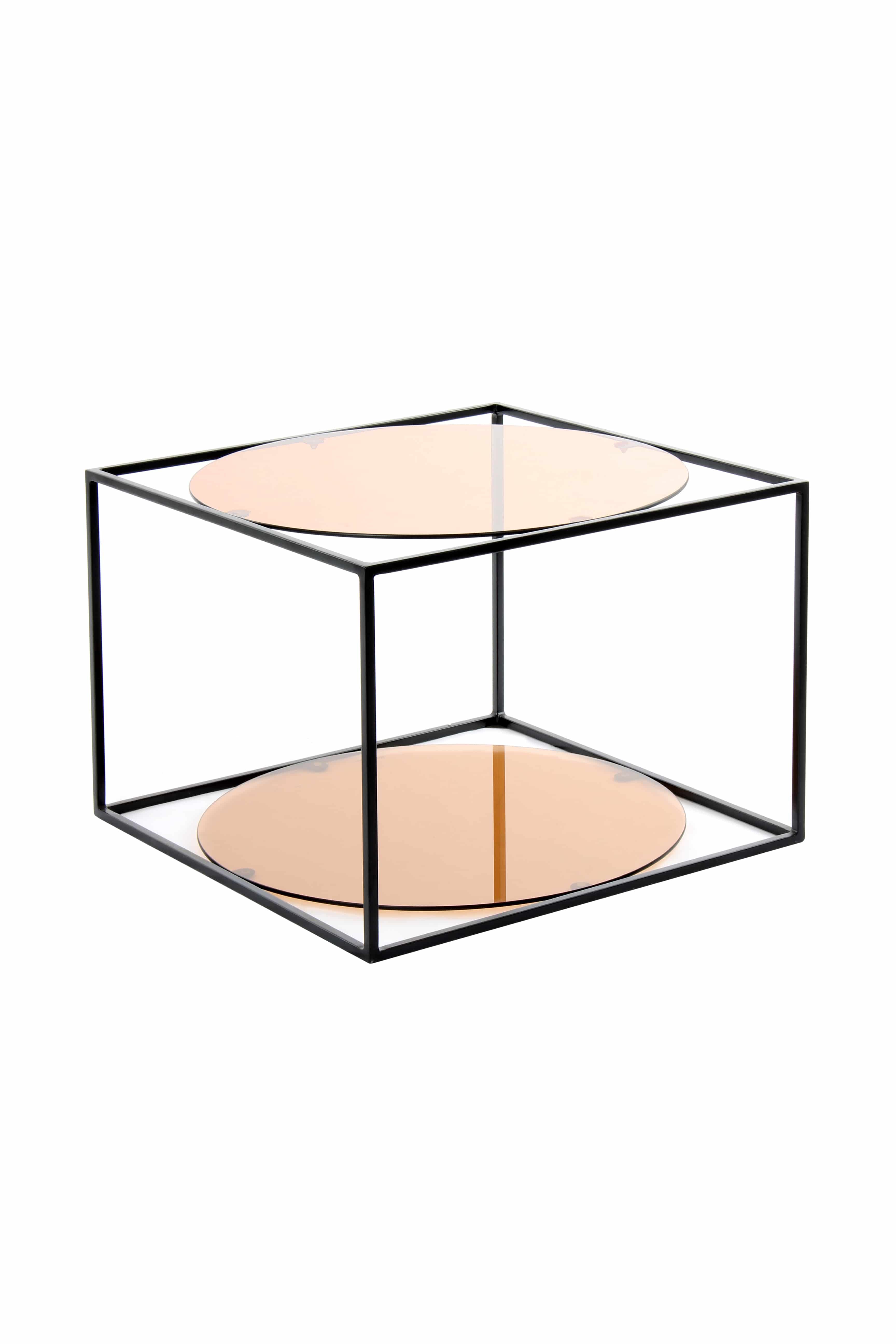 Beistelltisch Cody 110 Terra / Schwarz Beistelltisch Cody 110 Terra / Schwarz