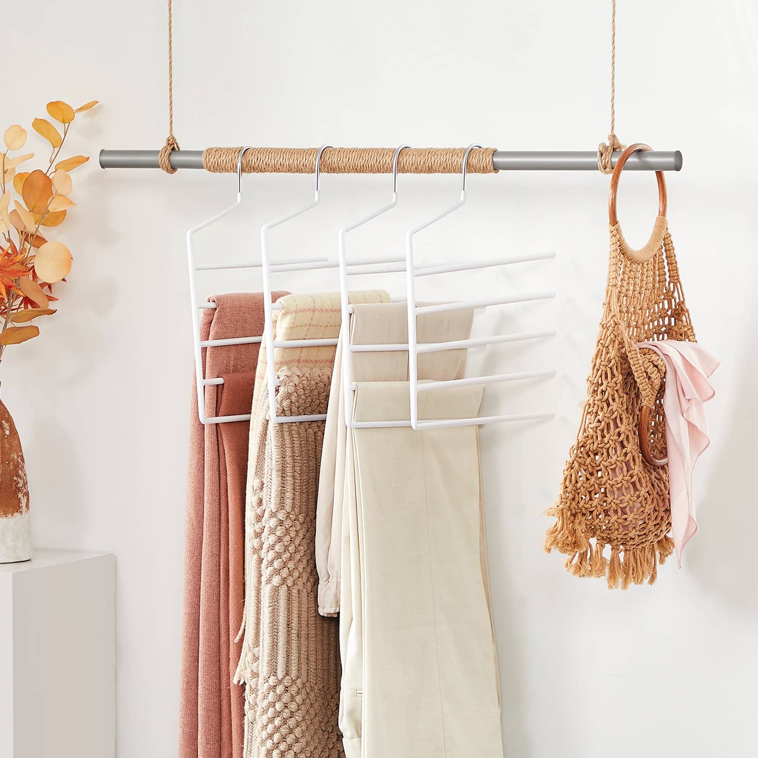 Mehrfach-Hosenbügel 4er Set-CRI034W02 Mehrfach-Hosenbügel 4er Set-CRI034W02