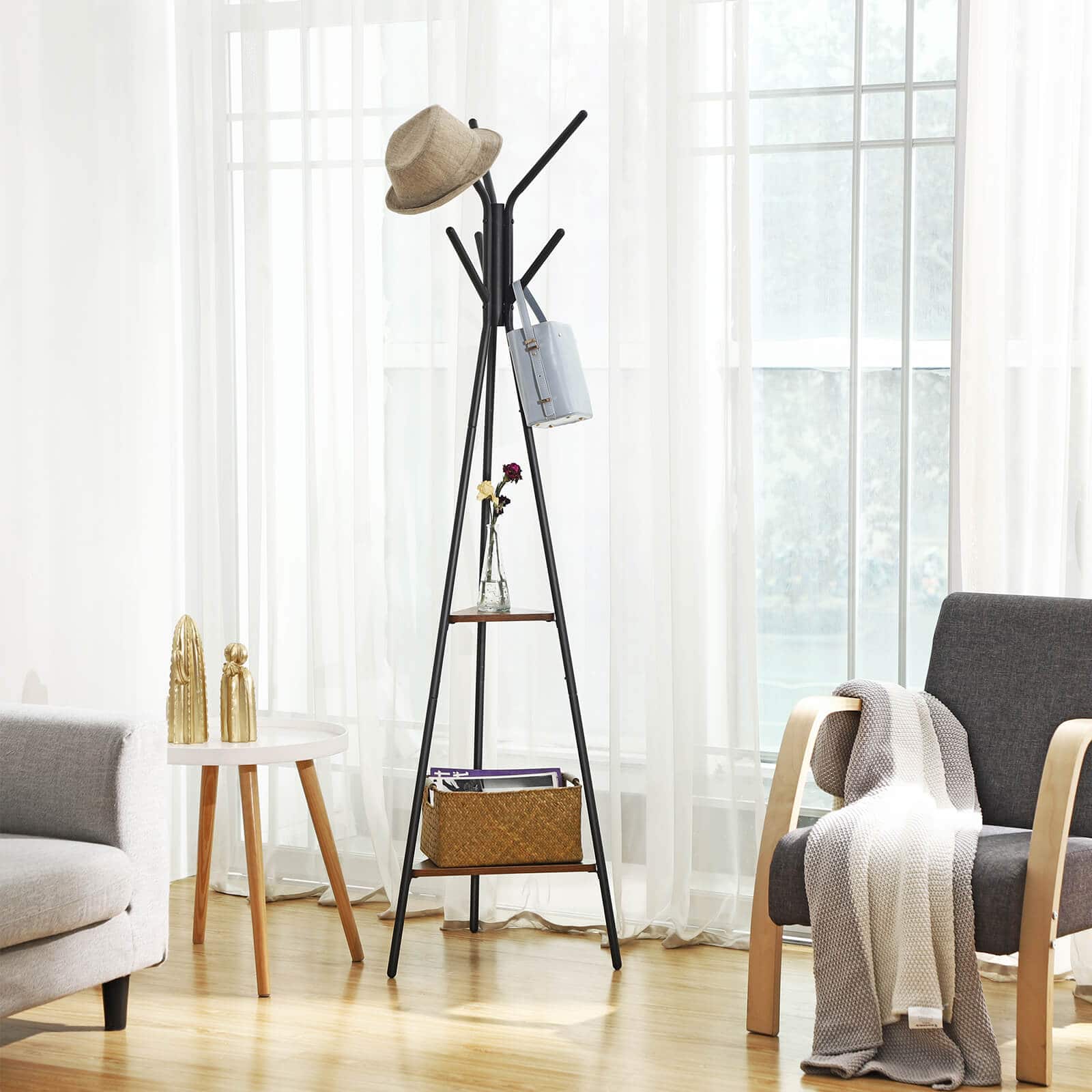 Industrie-Design Garderobenständer-B34RCR16BXV1 Industrie-Design Garderobenständer-B34RCR16BXV1