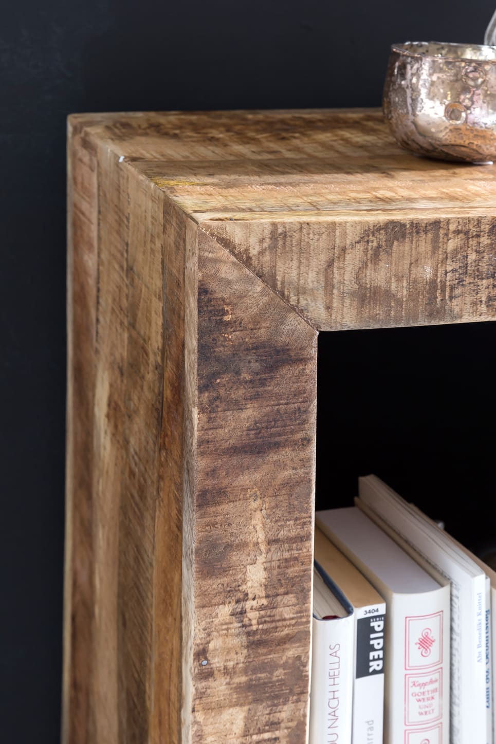 43703-WOHNLING-Standregal-Rustica-45x35x90cm-WL5_5 Standregal Massivholz Mango 90 x 45 x 35 cm 2 Böden