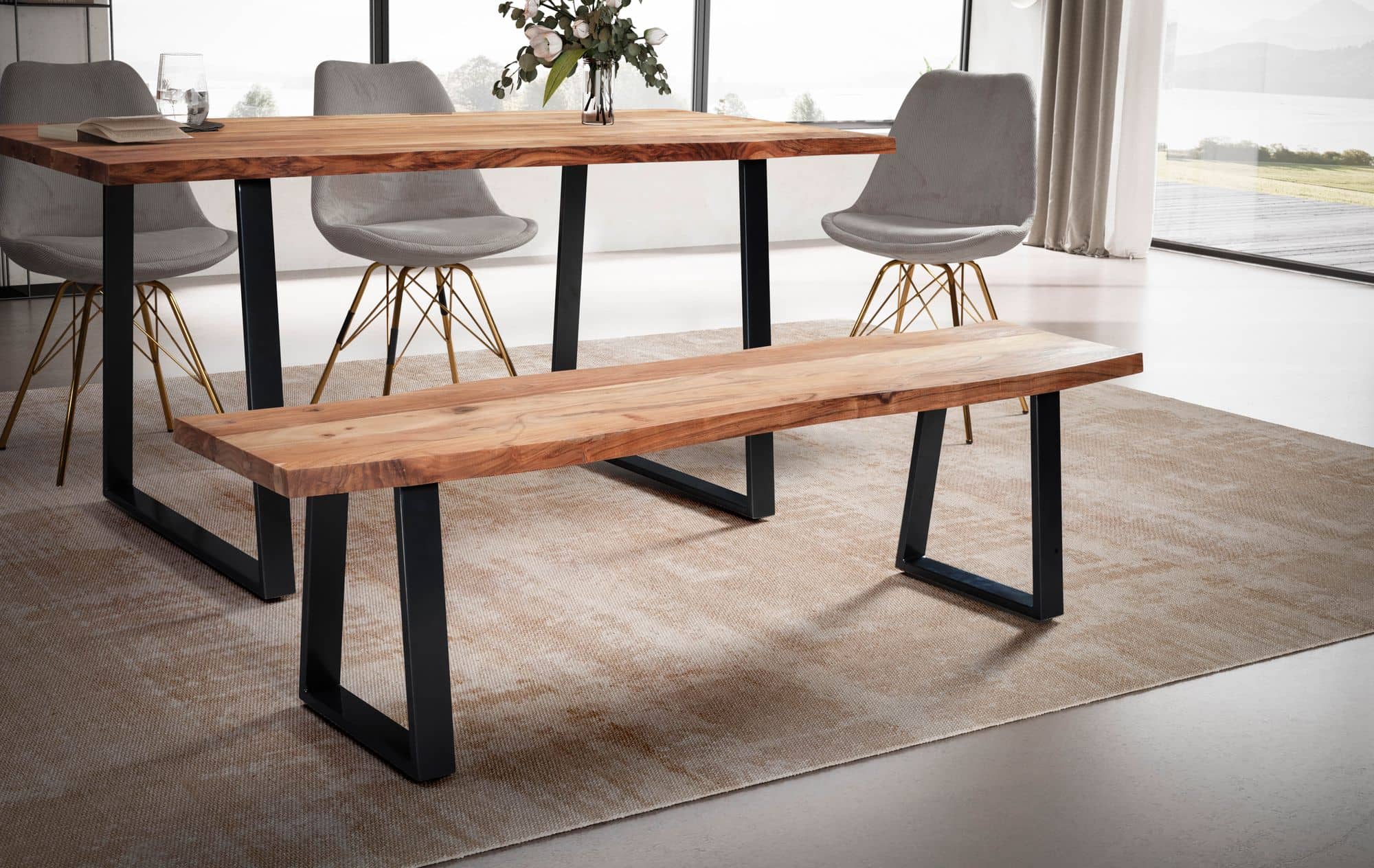 Esszimmerbank 120x40x45