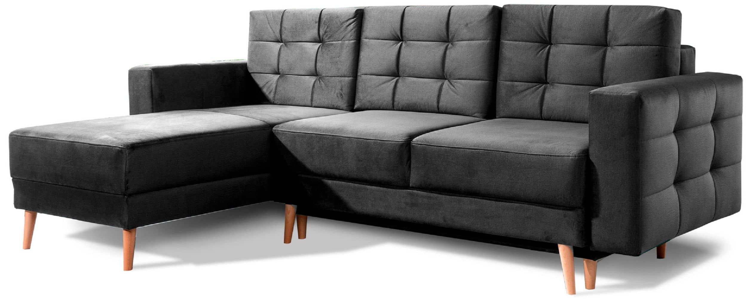 Ecksofa Asgard L mit Schlaffunktion – Eltap Monolith Retro Ecksofa Asgard L mit Schlaffunktion – Eltap Monolith Retro