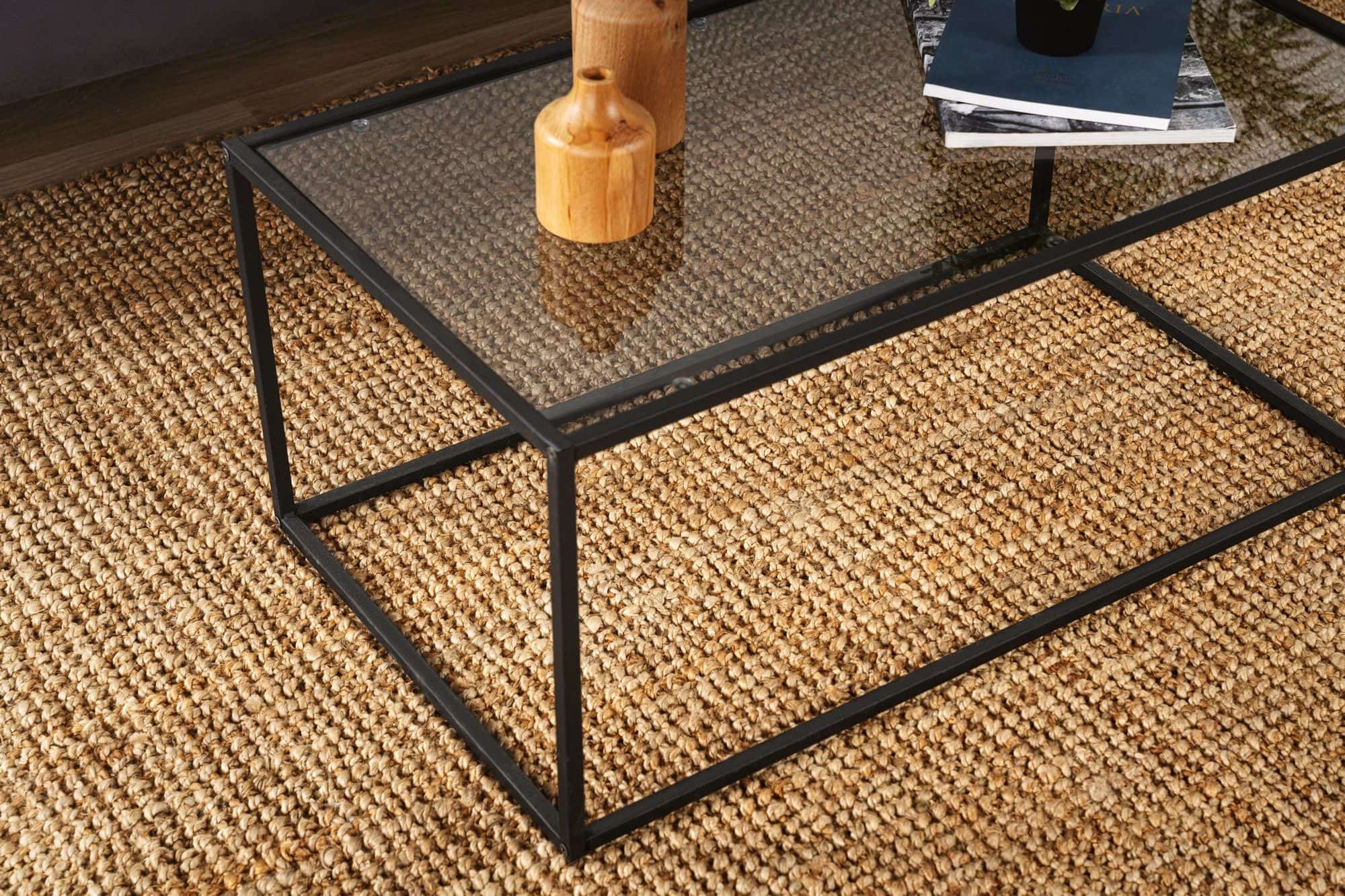 Lizbon - Smoked Glass - Couchtisch