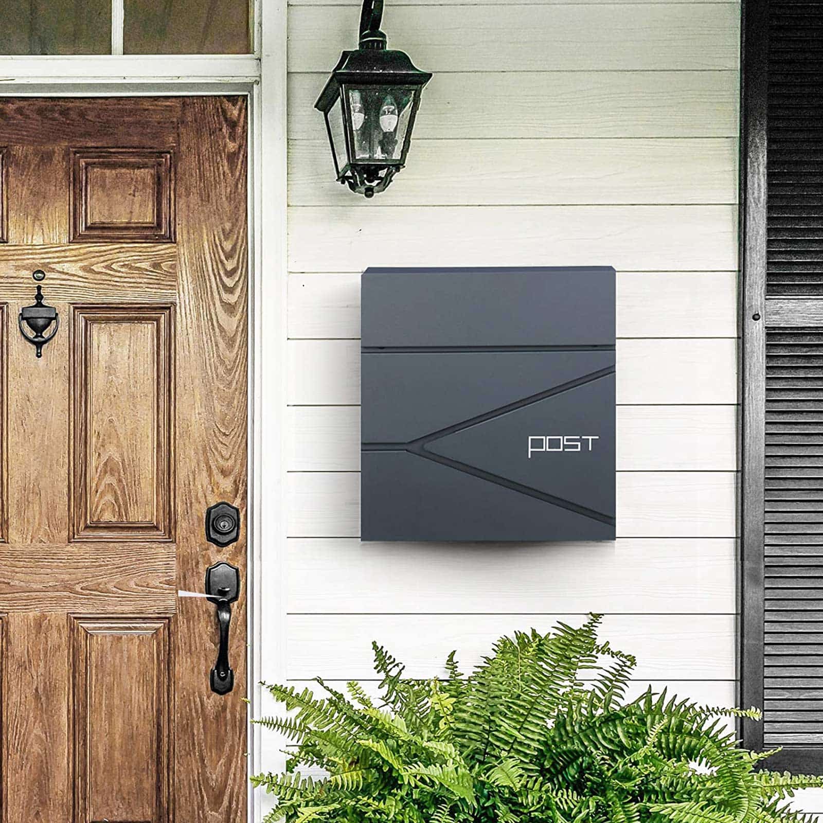 Abschließbarer Wandbriefkasten Anthrazit-B34GMB051G02 Abschließbarer Wandbriefkasten Anthrazit-B34GMB051G02