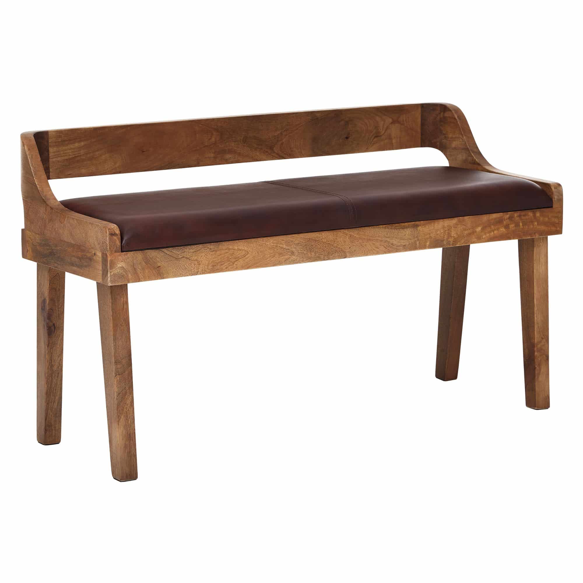 52636-WOHNLING-Sitzbank-108X43X62-cm-WL6-085-WL6-085_6PDKON8Op8Ibwd Sitzbank Echtleder / Massivholz Bank 108x63x43 cm