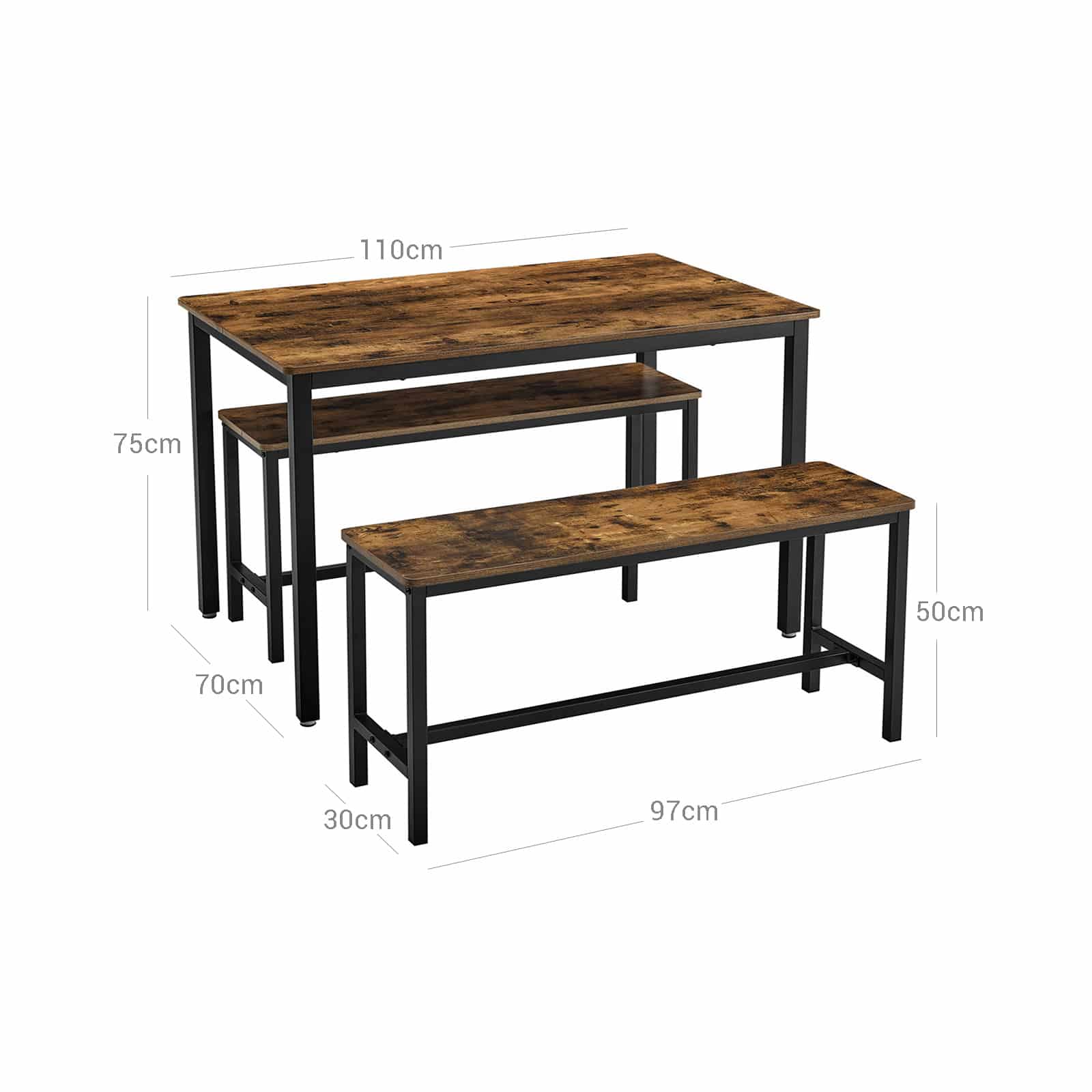 Küchentisch-Set-B34KDT070B01 Küchentisch-Set-B34KDT070B01