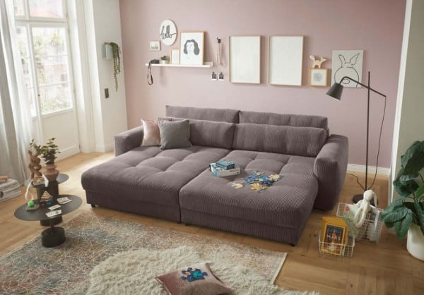 XXL Loveseat Barura - Dein neuer Lieblingsplatz in Cord-Stoff XXL Loveseat Barura - Dein neuer Lieblingsplatz in Cord-Stoff