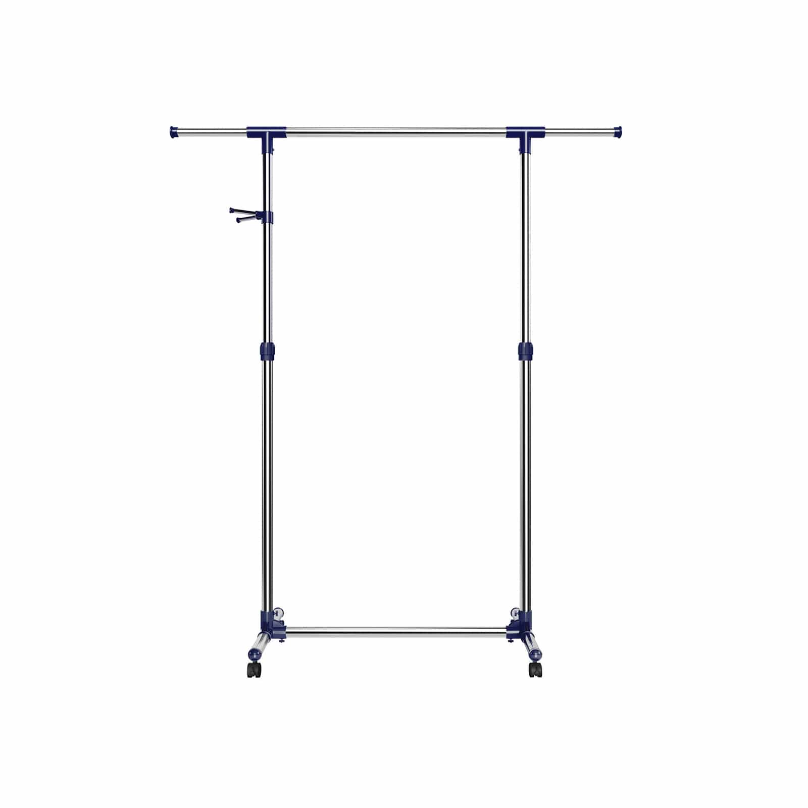 Ausziehbarer Kleiderständer Blau-LLR01L