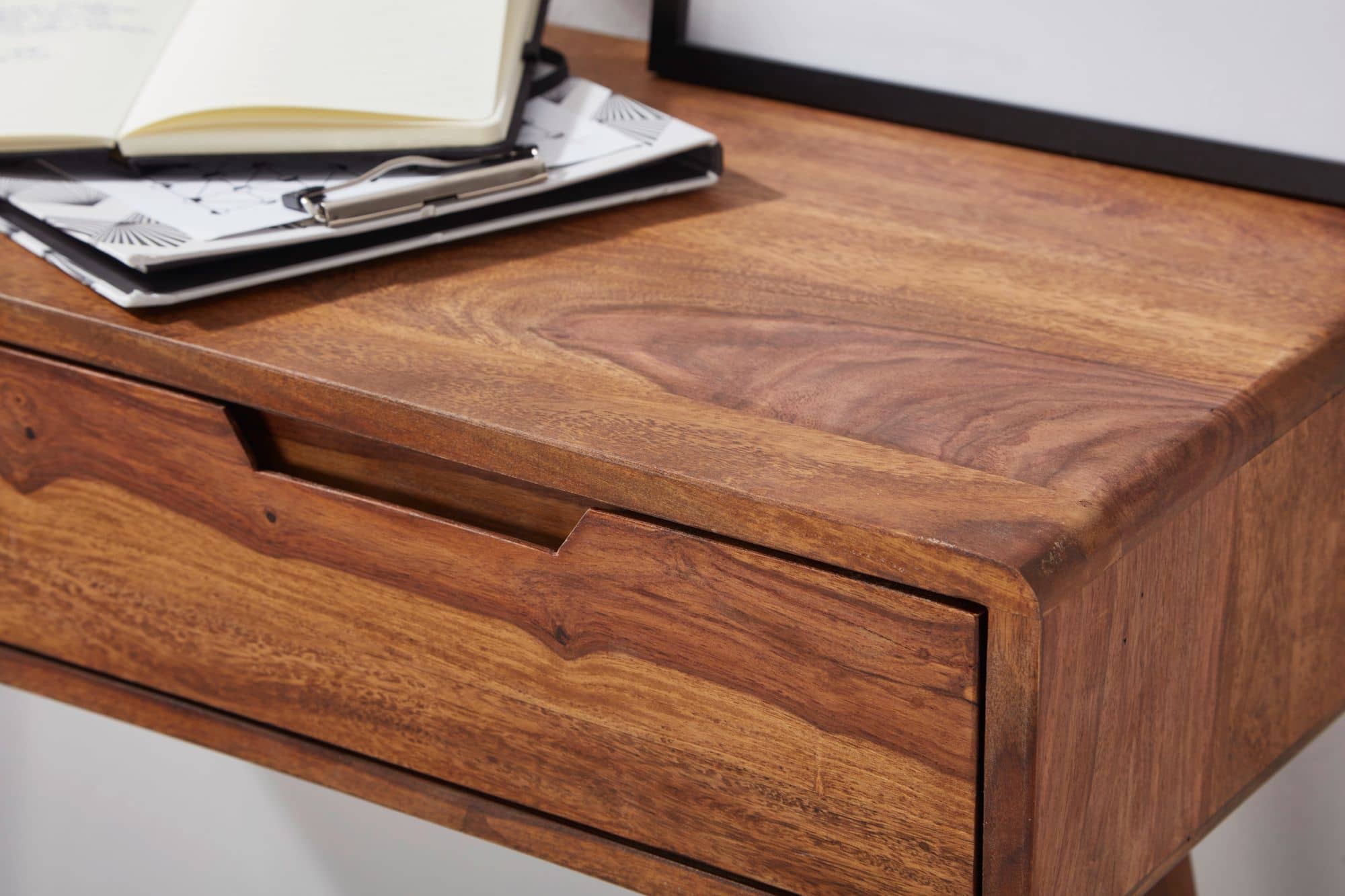 Konsolentisch WL5.577 90x76x36cm Sheesham Massivholz mit Schubladen Konsolentisch WL5.577 90x76x36cm Sheesham Massivholz mit Schubladen