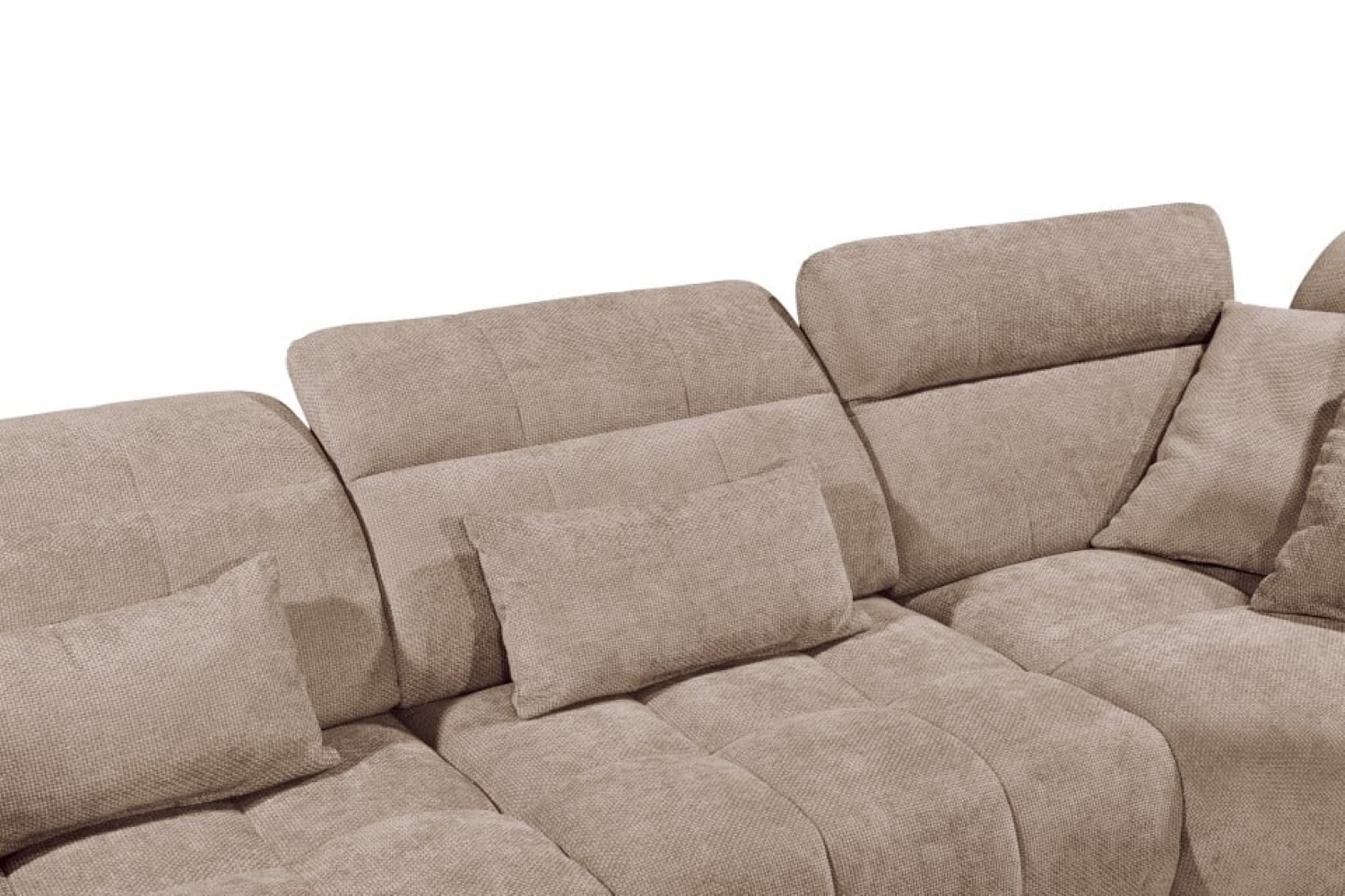 Sofa Franklin von ED Exciting Design – Modernes Sofa mit Mikrofaserbezug, Nosagfederung und 5-fach verstellbaren Kopflehnen Sofa Franklin von ED Exciting Design – Modernes Sofa mit Mikrofaserbezug, Nosagfederung und 5-fach verstellbaren Kopflehnen