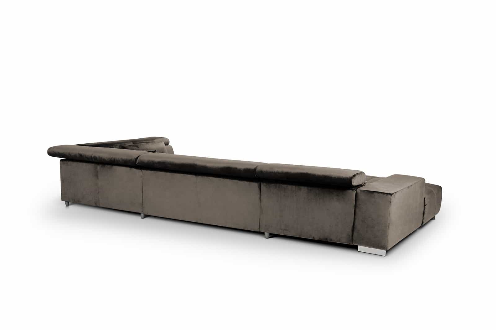 Orion XXL Wohnlandschaft - Stoff Velvet - Cotta Orion XXL Wohnlandschaft - Stoff Velvet - Cotta