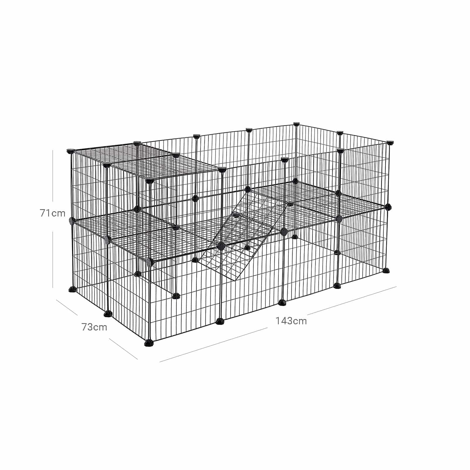 Gittergehege für Kleintiere 36 Gitter-LPI02H Gittergehege für Kleintiere 36 Gitter-LPI02H