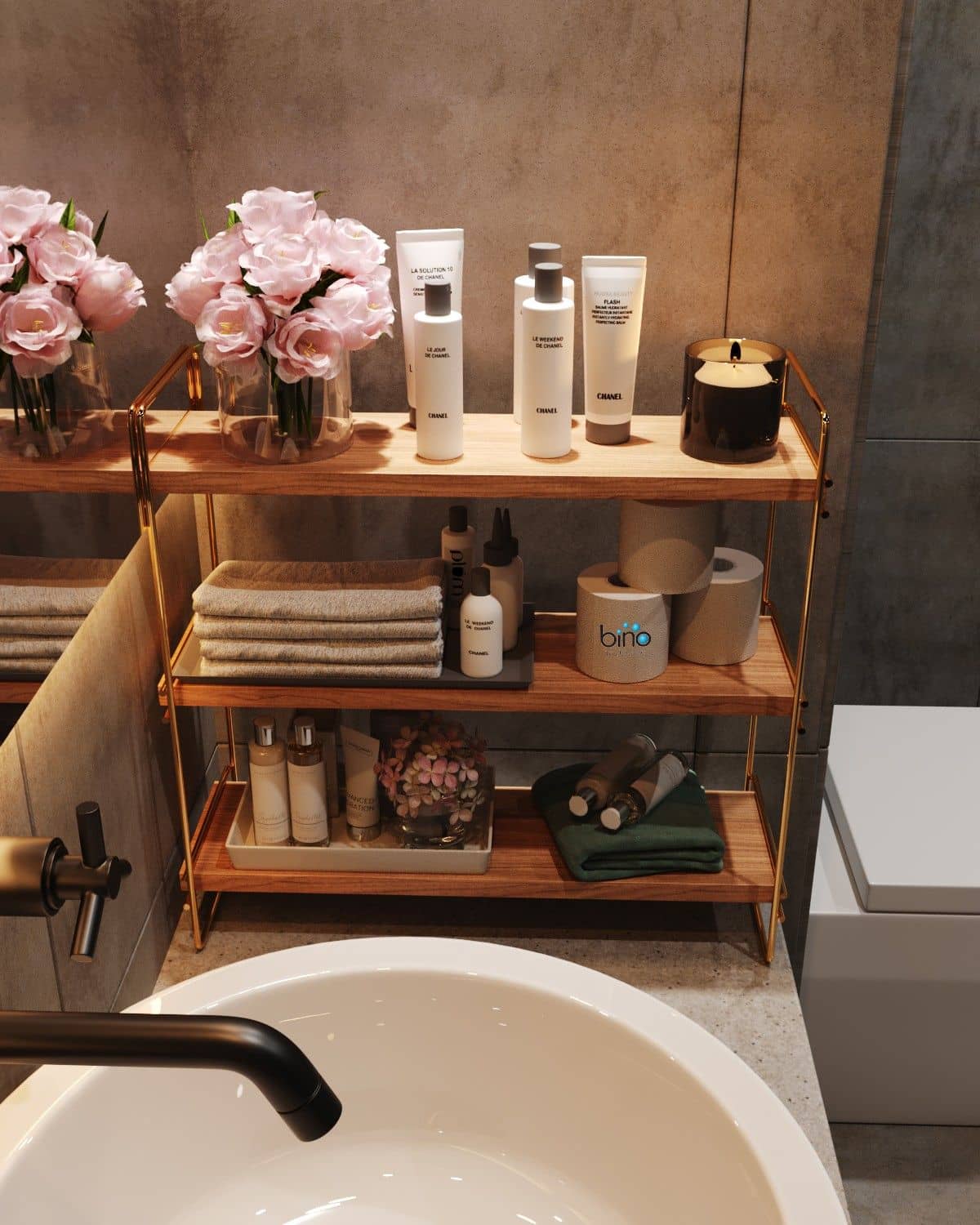 Masa Organizer - gold - Regal