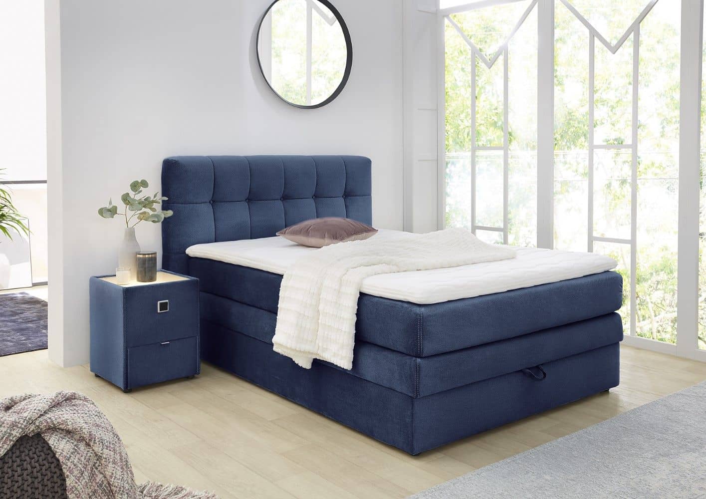Boxspringbett Amy 140x200 & 180x200 mit Bettkasten – Jockenhöfer Boxspringbett Amy 140x200 & 180x200 mit Bettkasten – Jockenhöfer