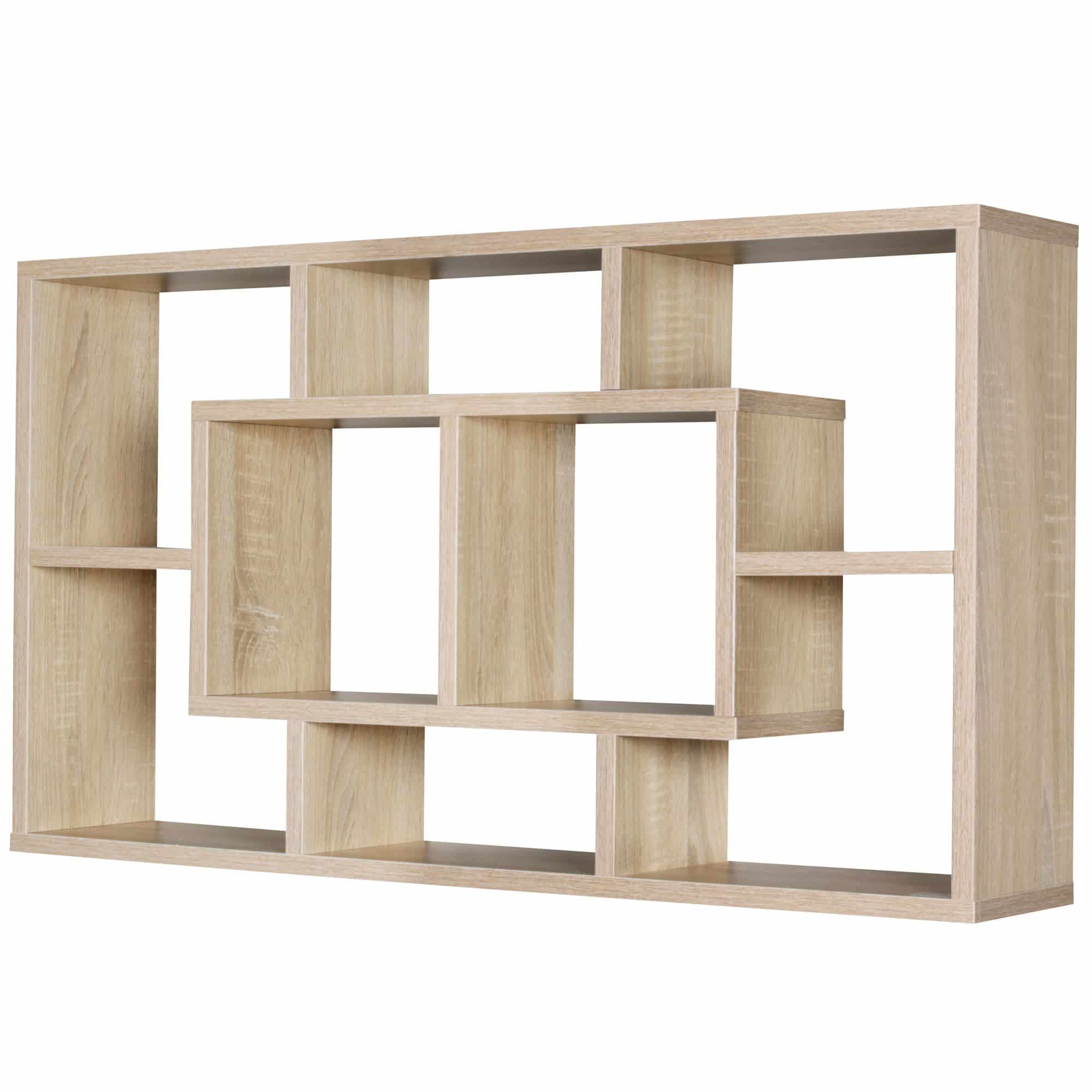44698-WOHNLING-Wandregal-ALEX-sonoma-WL5-168-WL5-_3 Wandregal PAOLA sonoma 85 x 47,5 x 16 cm MDF-Holz Hängeregal modern