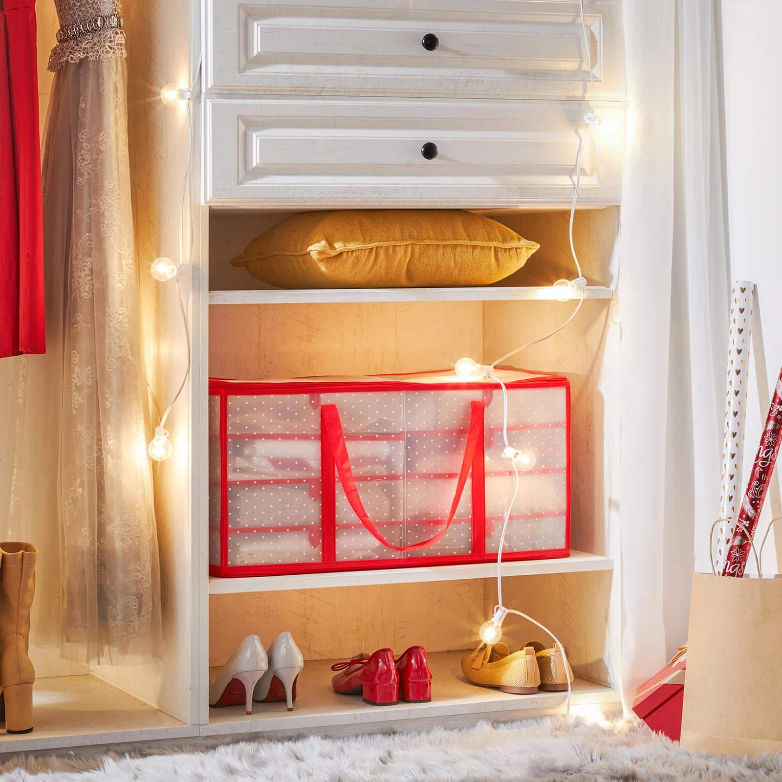 Aufbewahrungsbox für Weihnachtskugeln Aufbewahrungsbox für Weihnachtskugeln