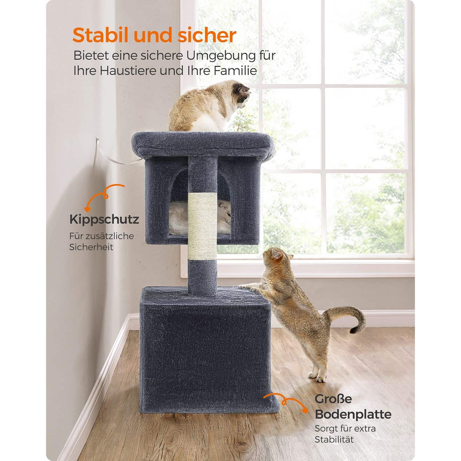 Katzenhaus für extra große Katzen-PCT614G01 Katzenhaus für extra große Katzen-PCT614G01