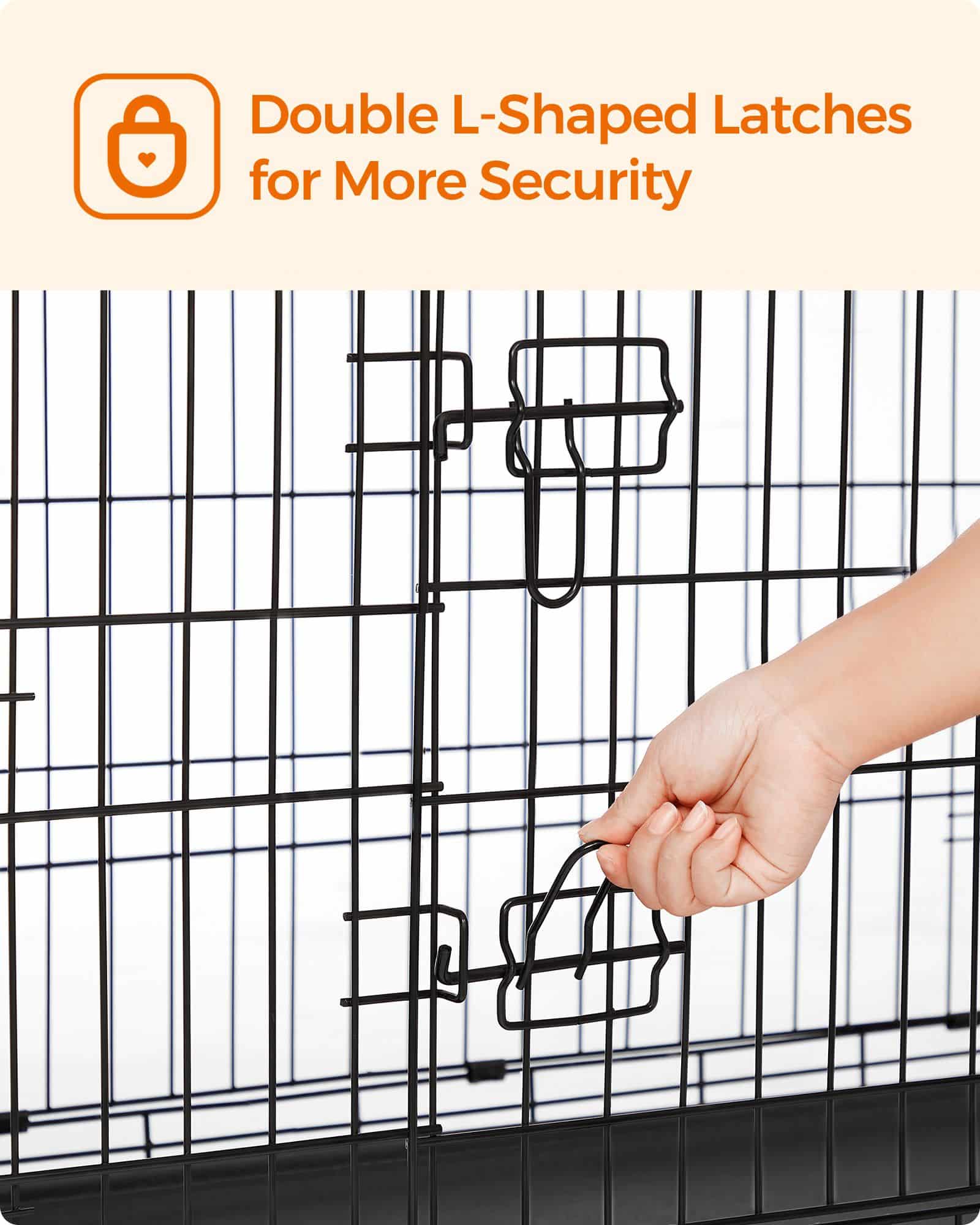 Hundekäfig XXL mit 2 Türen-B34PPD48H Hundekäfig XXL mit 2 Türen-B34PPD48H