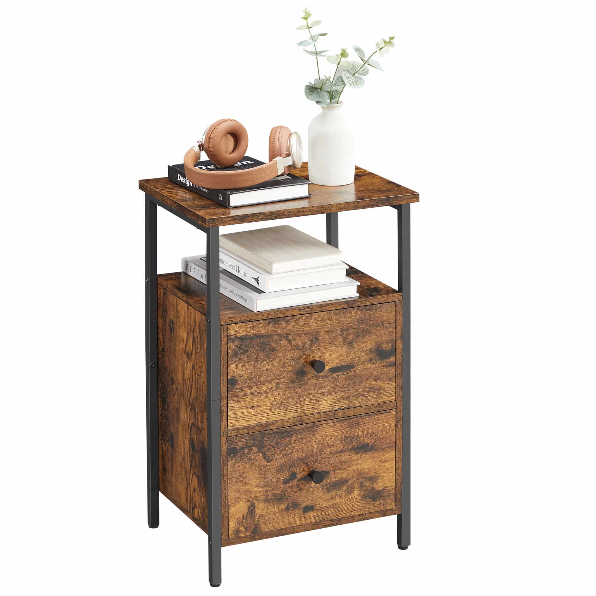 Nachttisch mit 2 Schubladen-B34LET521B01