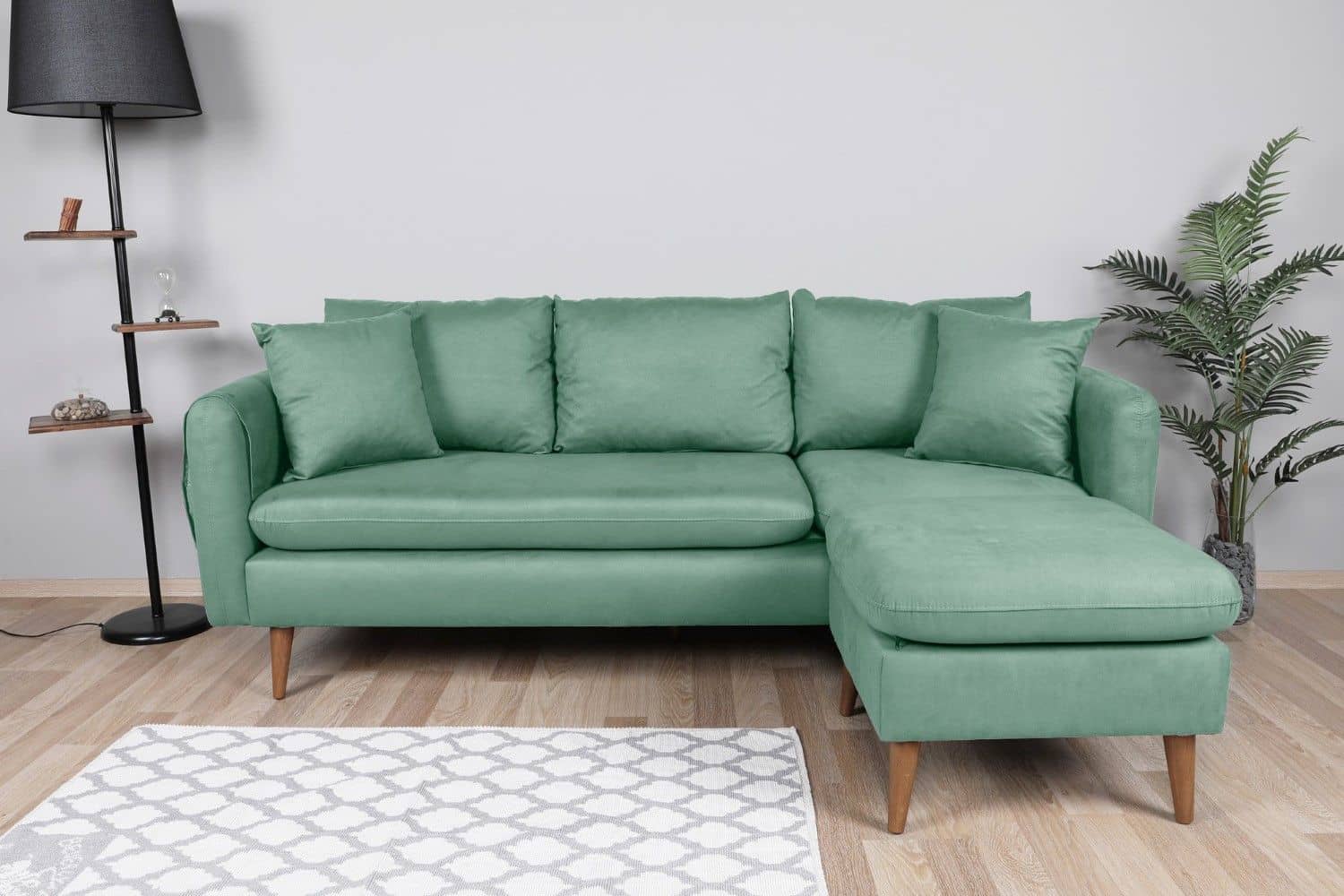 Kleines Ecksofa Sofia – Ideal für kleine Räume & Wohnungen Kleines Ecksofa Sofia – Ideal für kleine Räume & Wohnungen