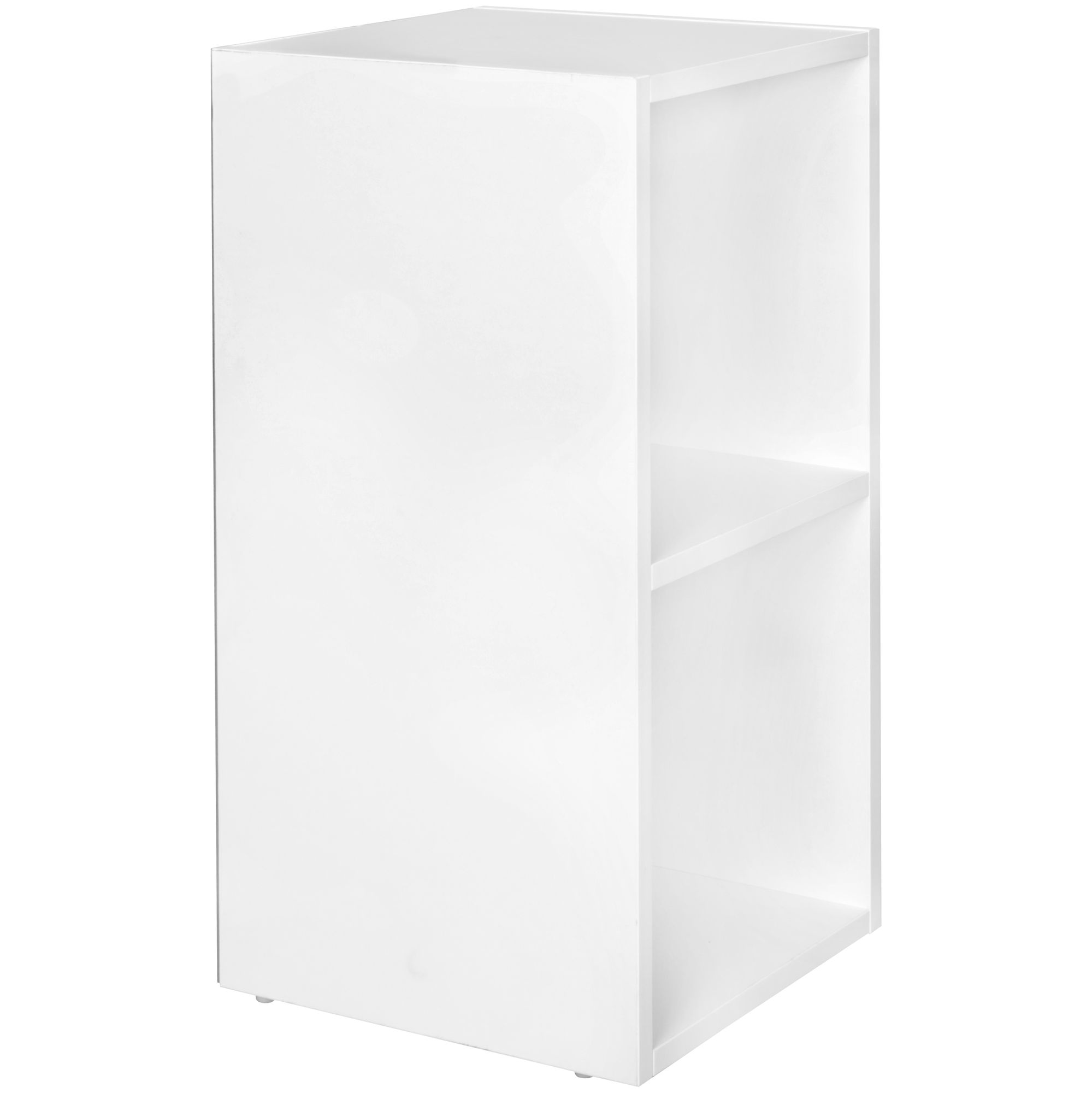 44715-WOHNLING-Standregal-KLARA-weiss_2 Standregal WL5.175 Holz 30x60x30 cm Modern Weiß Regal Klein