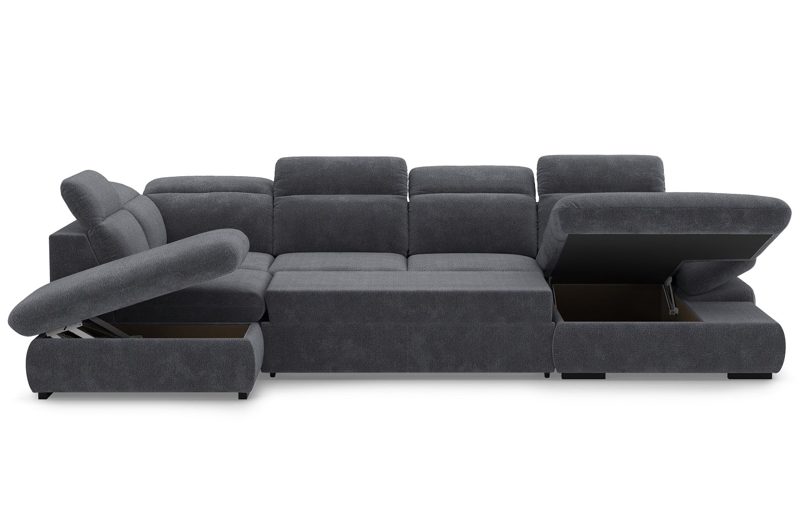 Lorena Wohnlandschaft mit Schlaffunktion und Bettkasten - Cotta Lorena Wohnlandschaft mit Schlaffunktion und Bettkasten - Cotta