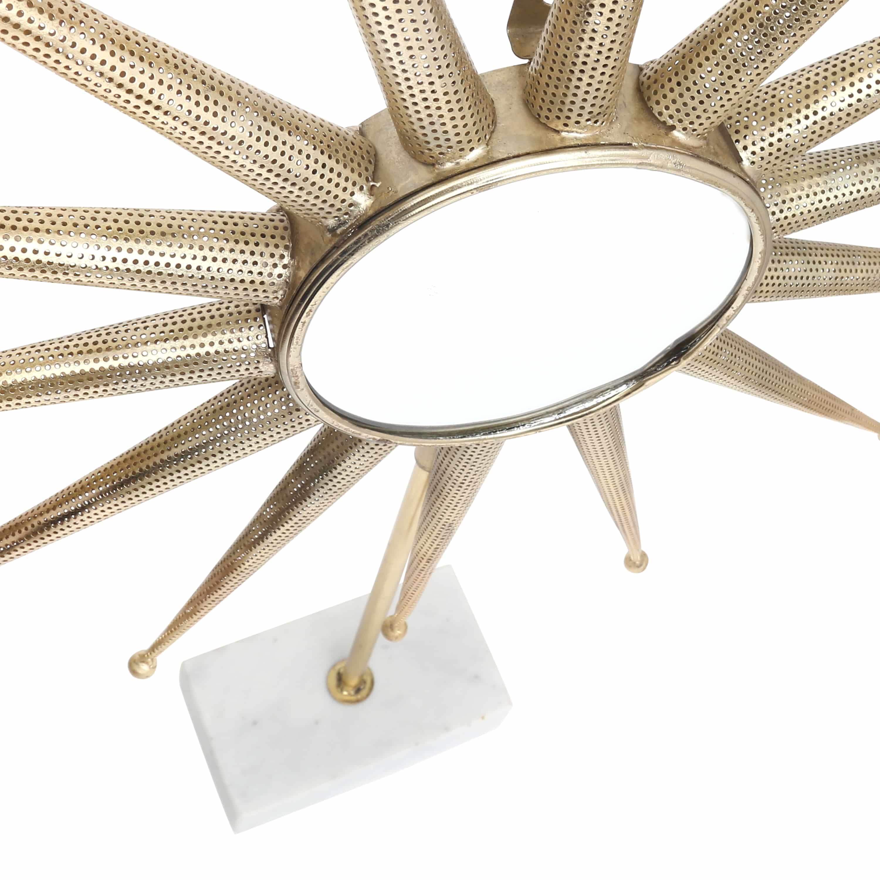 Skulptur Ajey 487 Gold / Weiß Skulptur Ajey 487 Gold / Weiß