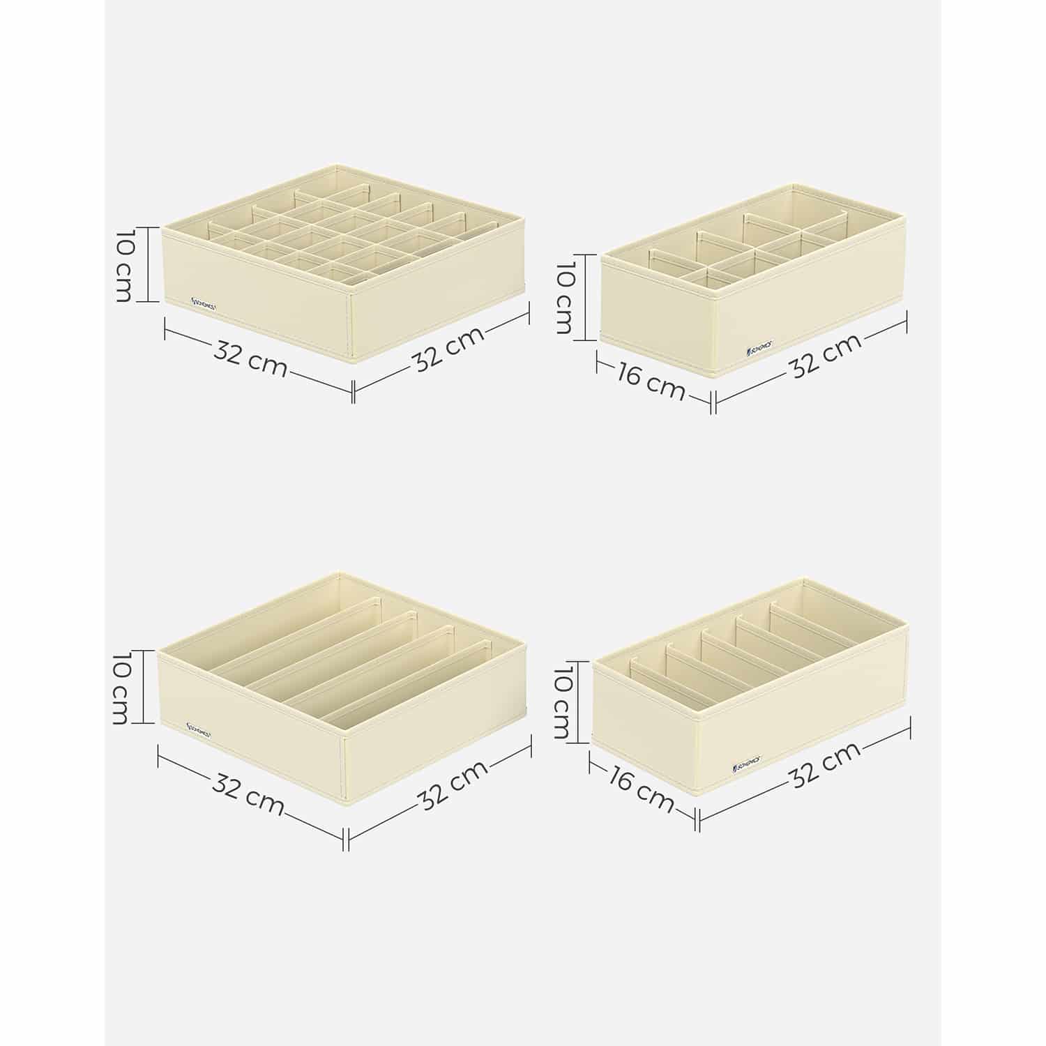 Unterwäsche-Organizer 8er Set-RUS008M01 Unterwäsche-Organizer 8er Set-RUS008M01