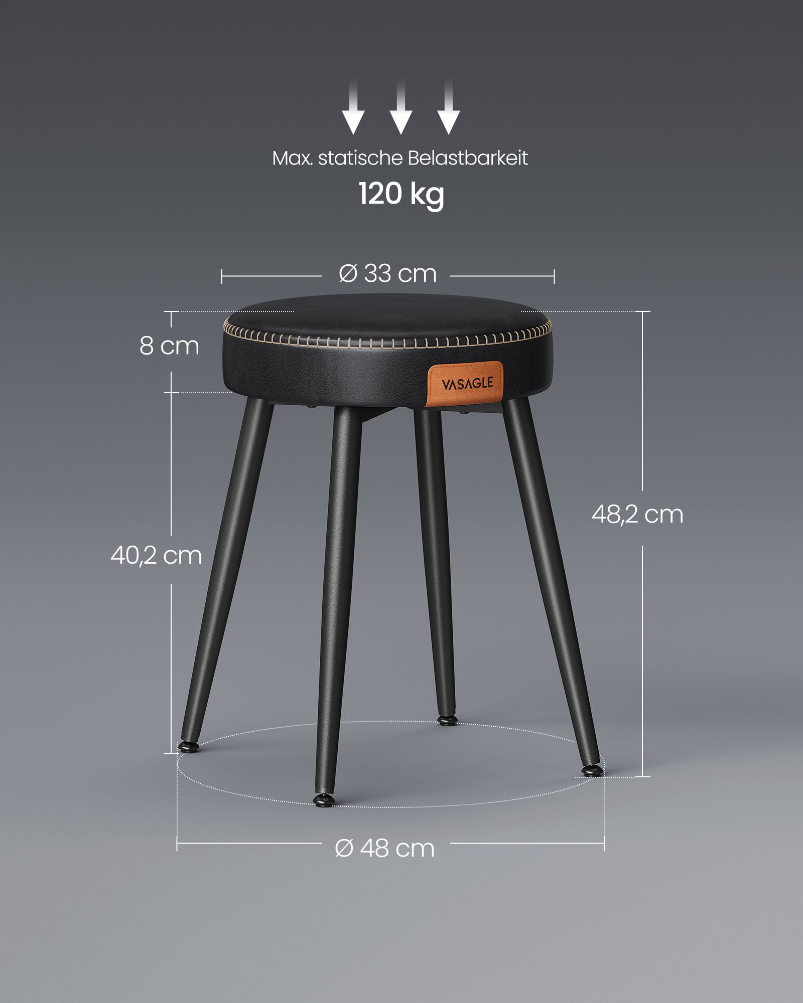 2er Set EKHO Kollektion - Esszimmerstühle tintenschwarz 2er Set EKHO Kollektion - Esszimmerstühle tintenschwarz