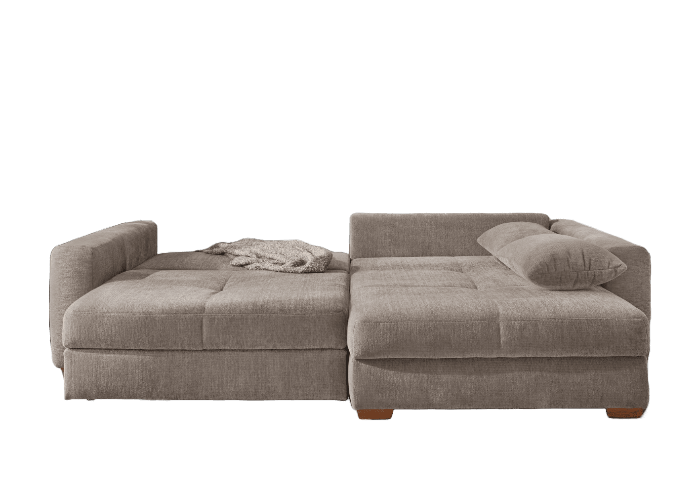 Ecksofa Kampen mit Schlaffunktion & Bettkasten - Flachgewebe - Jockenhöfer Ecksofa Kampen mit Schlaffunktion & Bettkasten - Flachgewebe - Jockenhöfer