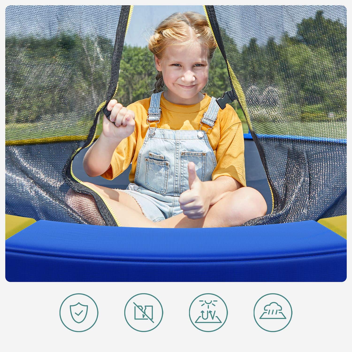 Randabdeckung für Ø 366 cm Trampolin-STP12RY Randabdeckung für Ø 366 cm Trampolin-STP12RY