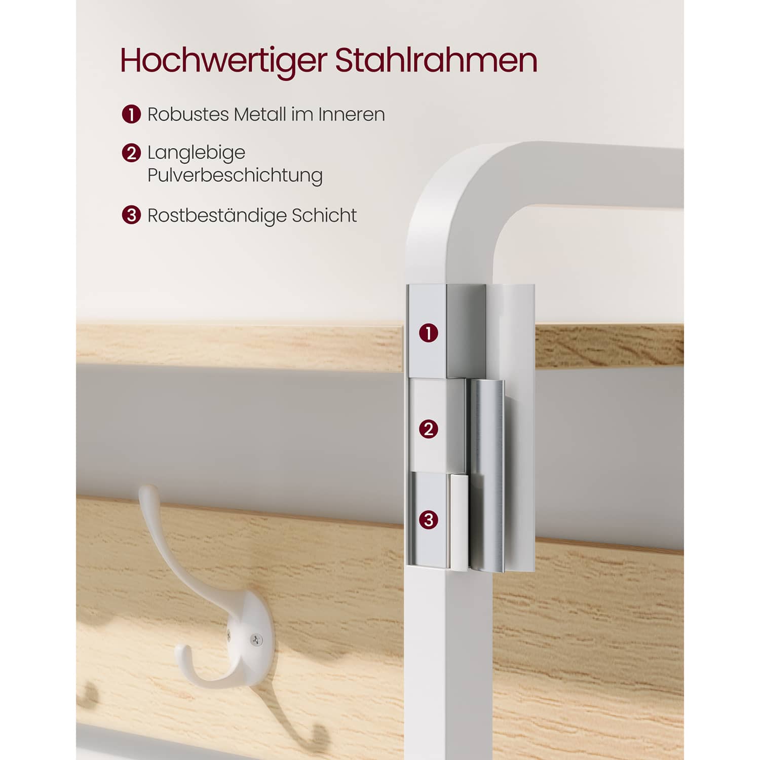 Garderobenständer mit Schuhschrank Garderobenständer mit Schuhschrank