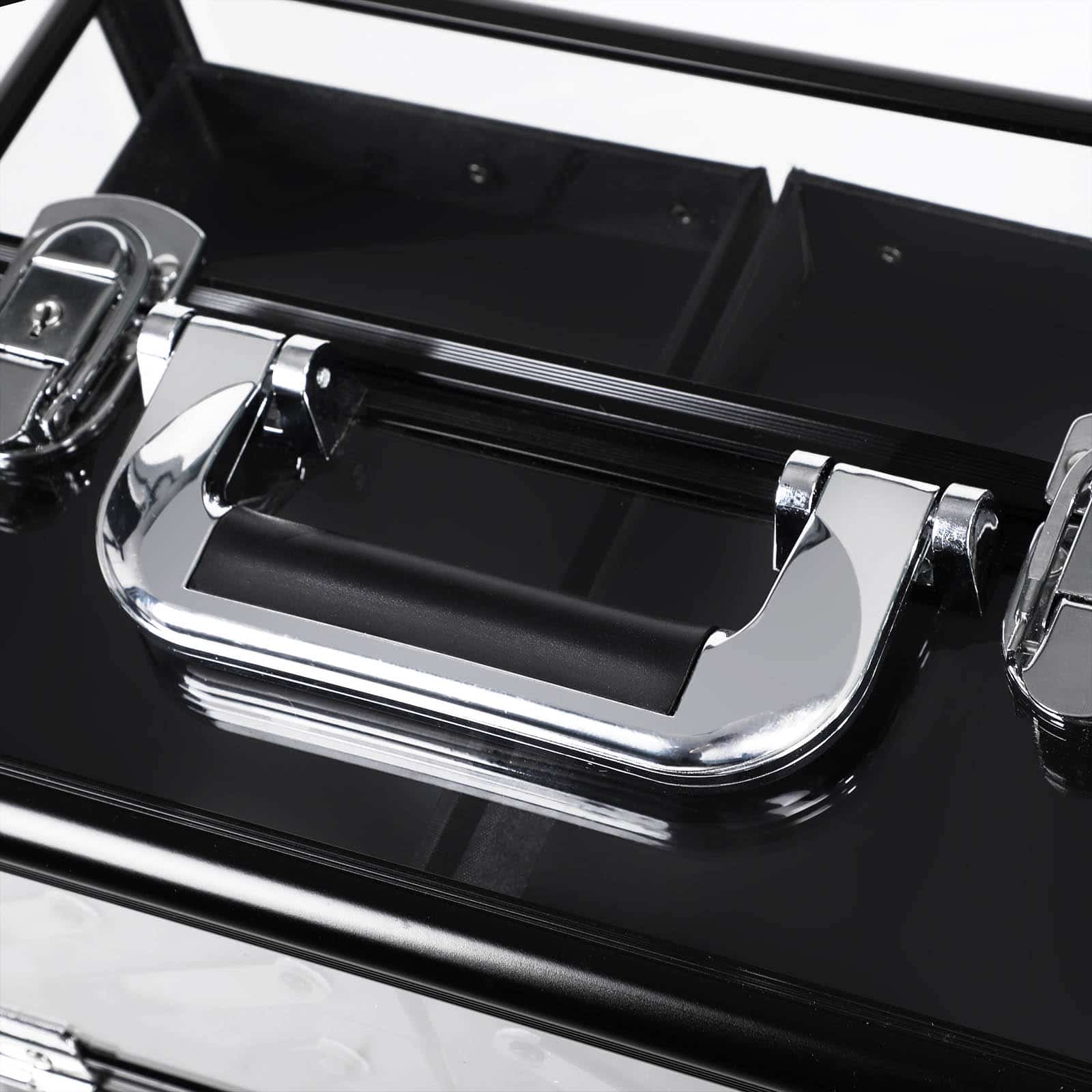 Kosmetikkoffer Schwarz transparent-JBC318B Kosmetikkoffer Schwarz transparent-JBC318B