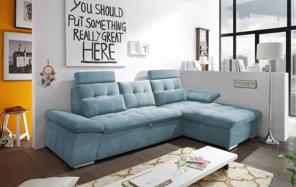 Nalo_klein_Uran_allgemein_denim ED Exciting Nalo: Modernes Schlafsofa in Denim mit Bettkasten, verstellbaren Armlehnen und luxuriöser Uran Mikrofaser