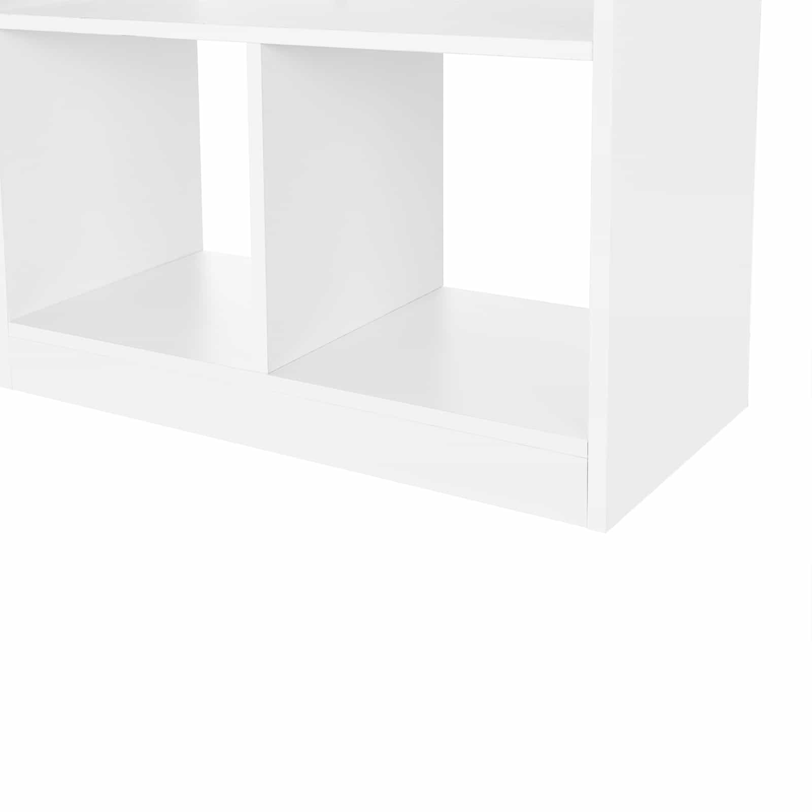 Bücherregal 8 Fächer Weiß-B34LBC52WT Bücherregal 8 Fächer Weiß-B34LBC52WT