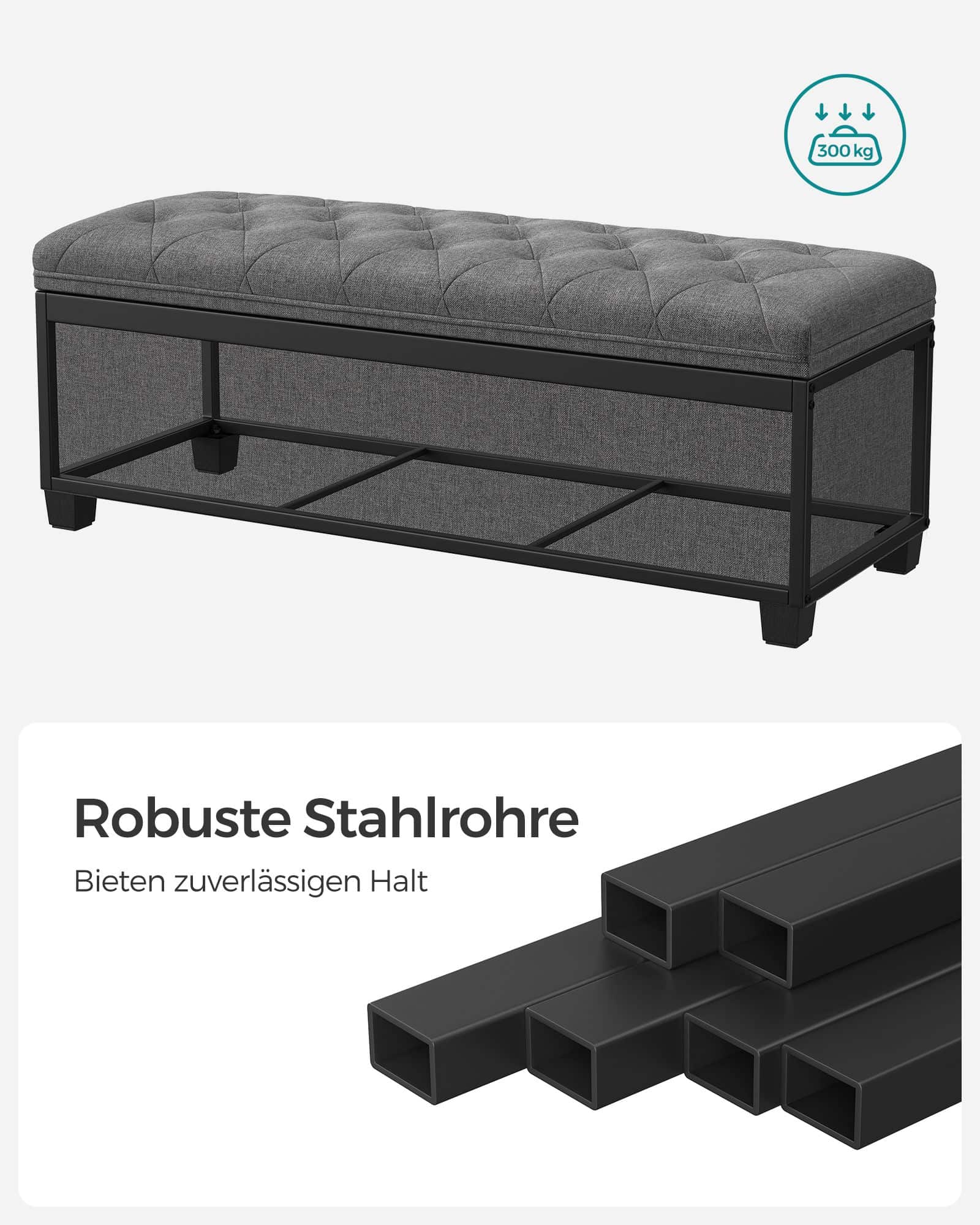 Sitzbank mit Stauraum faltbar Sitzbank mit Stauraum faltbar