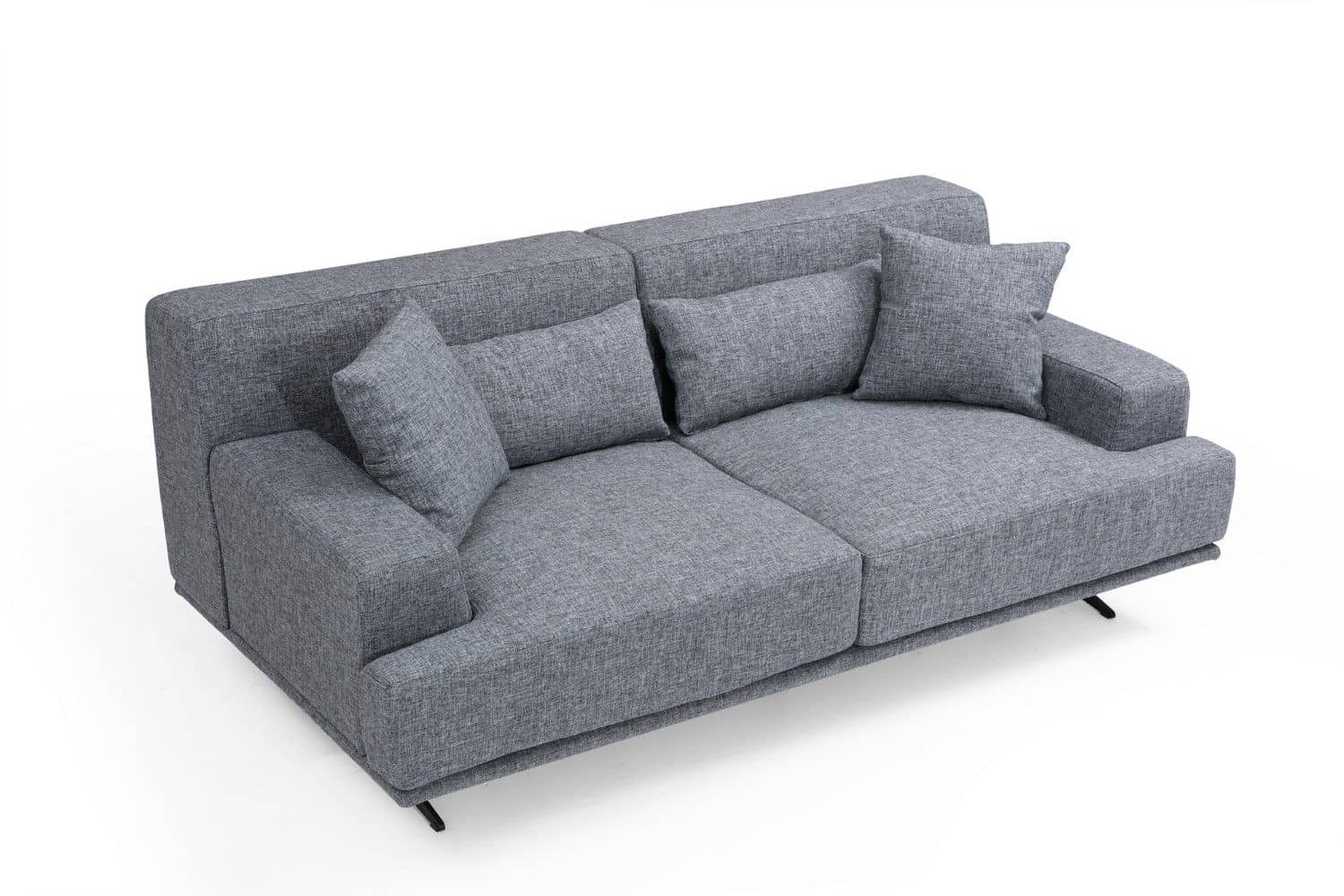 2-Sitzer Sofa Bentley Mikrofaser Beige oder Grau 2-Sitzer Sofa Bentley Mikrofaser Beige oder Grau