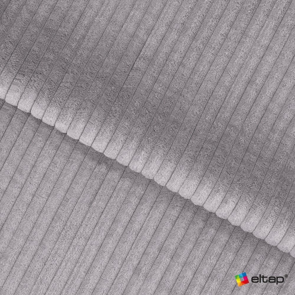 Ecksofa Acossta Jarrell Breitcord Grau mit Schlaffunktion Ecksofa Acossta Jarrell Breitcord Grau mit Schlaffunktion