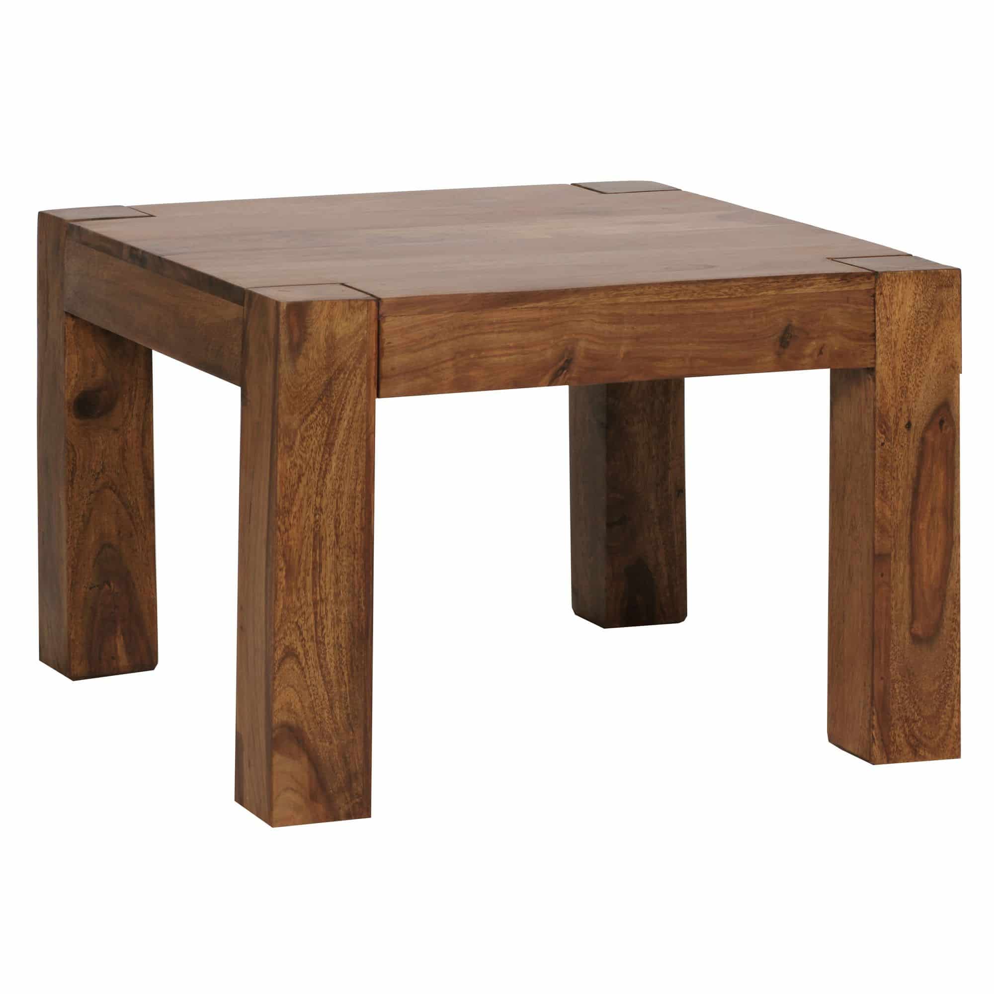 Couchtisch Massiv-Holz Sheesham 60 cm breit Wohnzimmer-Tisch Design dunkel-braun Landhaus-Stil Beistelltisch Couchtisch Massiv-Holz Sheesham 60 cm breit Wohnzimmer-Tisch Design dunkel-braun Landhaus-Stil Beistelltisch
