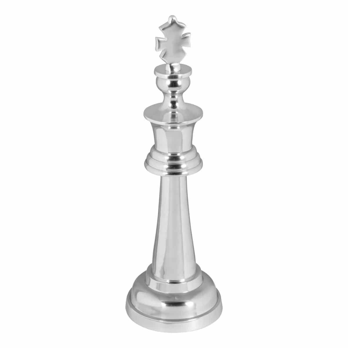 Deko Schachfigur KÖNIG Aluminium Dekoration poliert 70 cm Dekofigur Statue Skulptur groß Alu einzeln modern XXL Deko Schachfigur KÖNIG Aluminium Dekoration poliert 70 cm Dekofigur Statue Skulptur groß Alu einzeln modern XXL