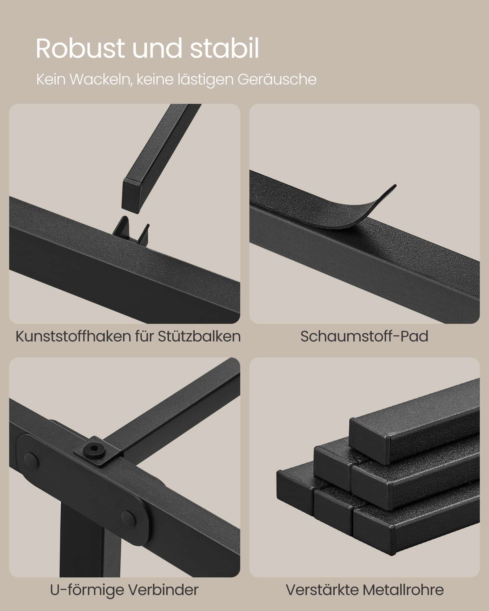Doppelbettgestell aus Metall für 190 x 140 cm Matratze Doppelbettgestell aus Metall für 190 x 140 cm Matratze